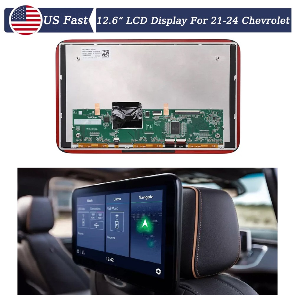 85100044 84824745 LCD Display 2021-24 Suburban GMC Yukon XL Headrest BACK SEAT