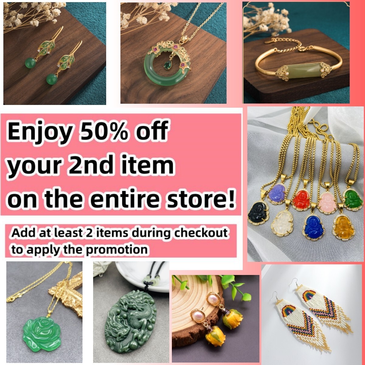 Jade Enamel Drop Dangle Earrings Boho Peacock Dainty Gemstone 18K Gold Plated