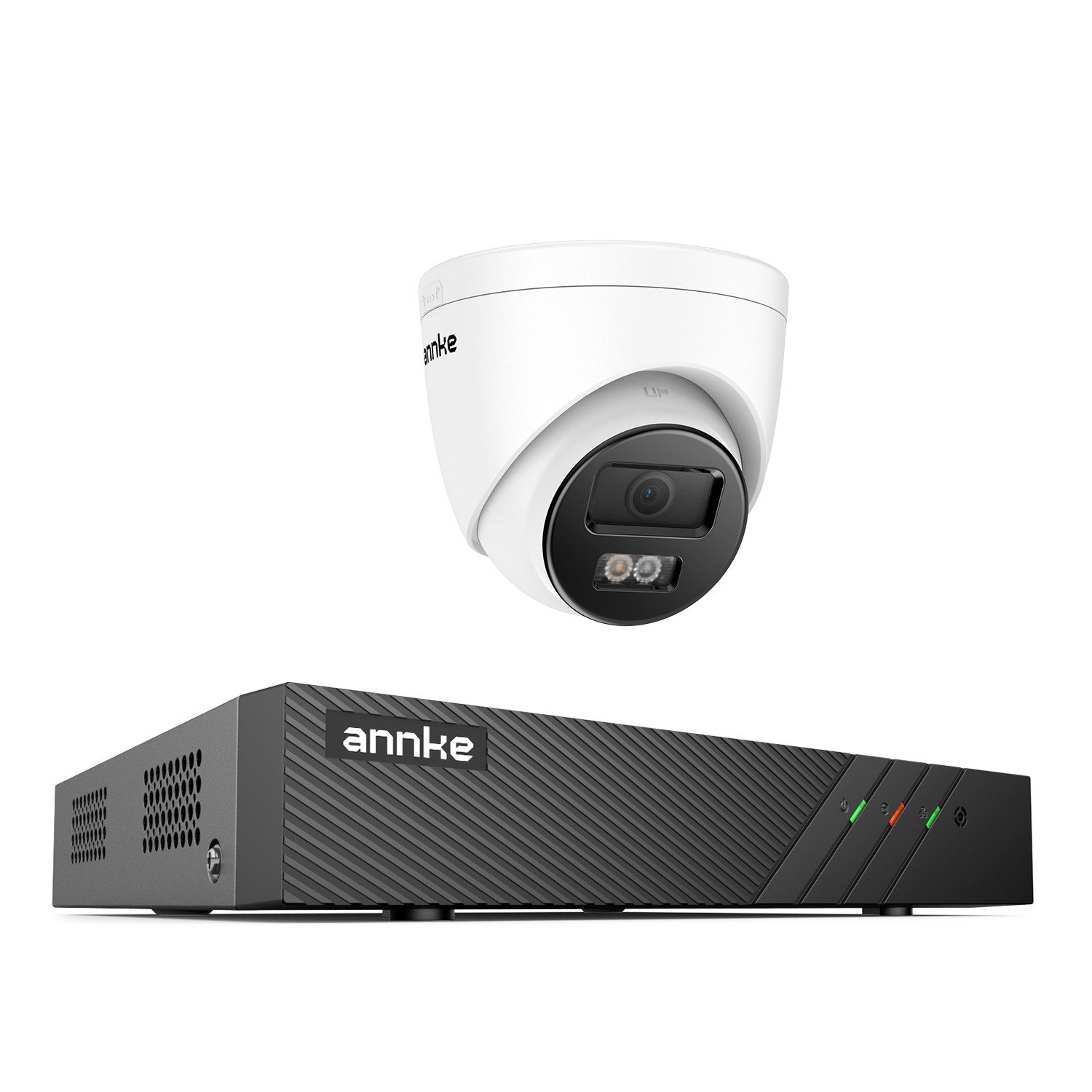 ANNKE 8CH 4K NVR 8MP Audio Recording POE Security Camera System Outdoor Color AI