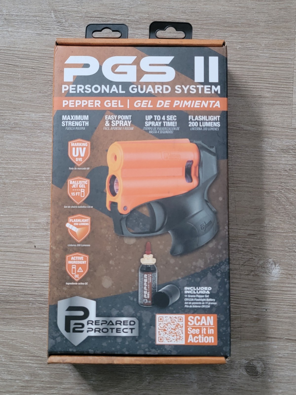 P2P PGS-II Pepper Gel launcher with Flashlight 2292317