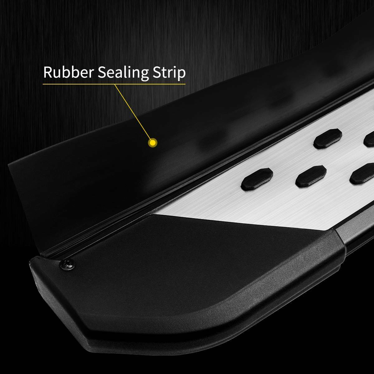 For 2016-2022 Honda Pilot 4" Running Boards Nerf Bar Side Steps Aluminum Alloy