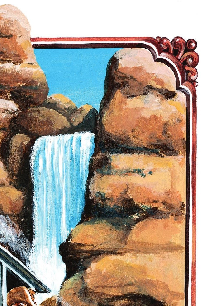 Knotts Berry Farm Calico Mine Train Ghost Town Poster 11x14 11x17 12x18 13x19