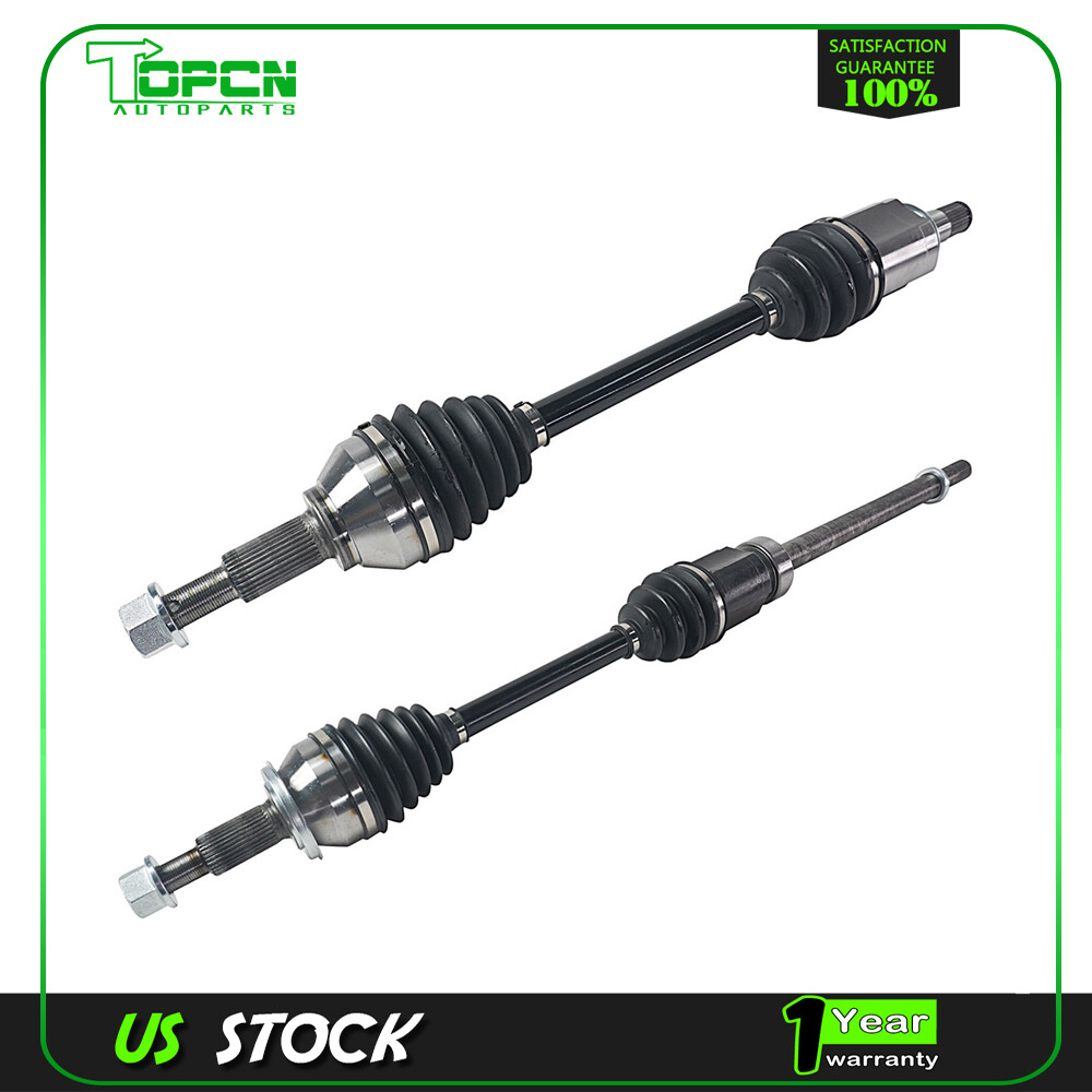 2x Front Side CV Axle Assembly for Nissan Pathfinder 2013-2017 Infiniti JX35 FWD