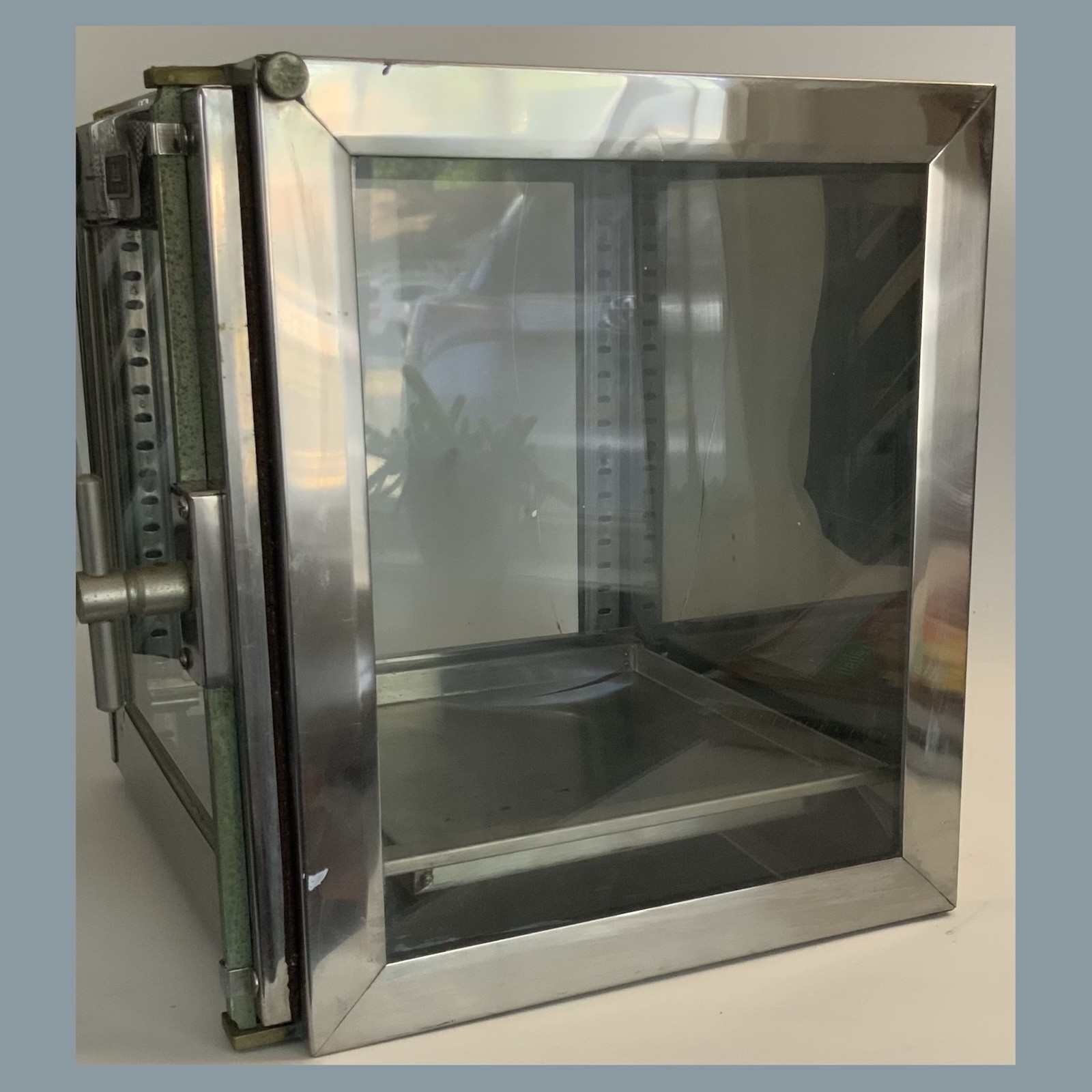 Vtg Boekel Scientific Incubator- Phila PA-12x12” Metal & Glass - Untested/AS IS