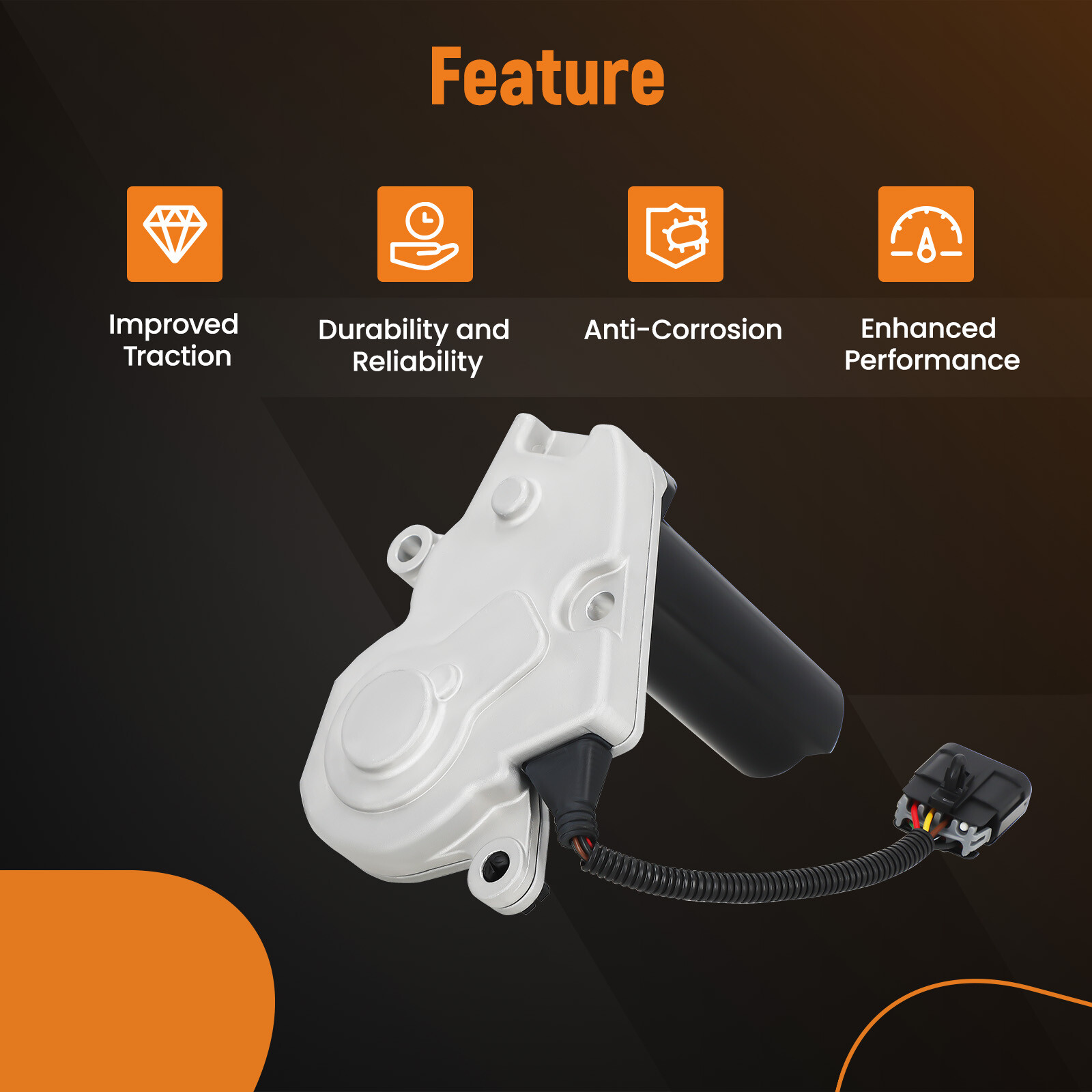 Transfer Case Shift Motor Encoder for Chevrolet Silverado Suburban GMC 2003-2007