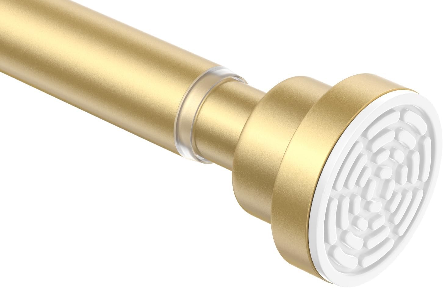 Gold Shower ain Rod 30-62 inch Non-Slip Adjustable Tens Mounted