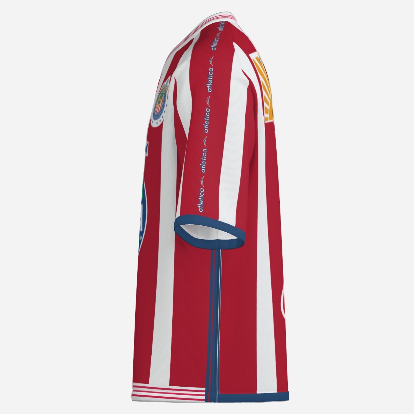 Chivas - soccer jersey playera Replica shirt, 2000 2001 home futbol jersey