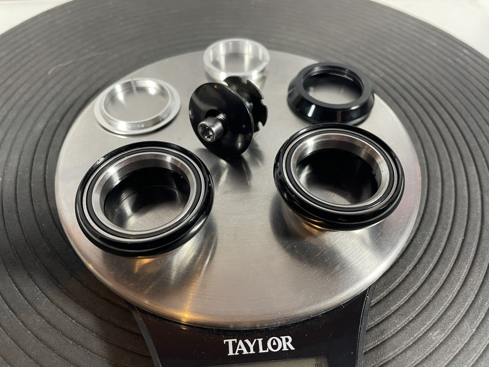 1 1/8” Threadless Klunker Conversion Headset With Spacers Old School BMX BLACK!