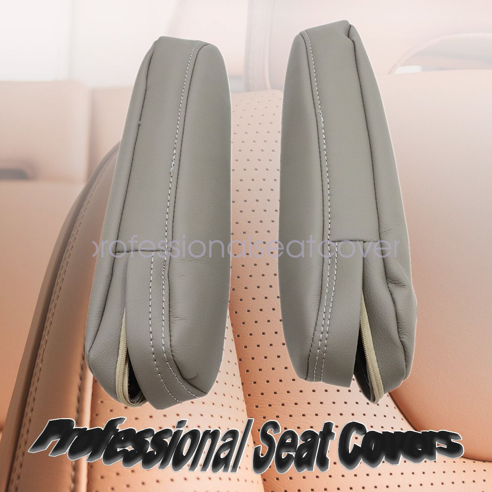 For Toyota Sequoia 2001 2002 2003 2004 2005 2006 2007 Seat Armrest Cover Gray