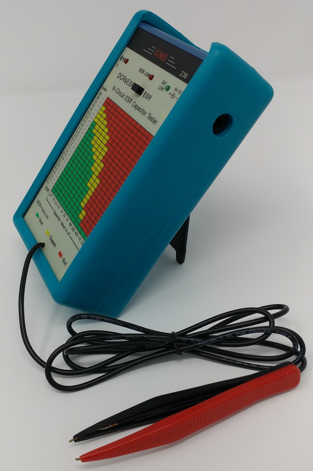 GME Professional In-Circuit ESR Capacitance Meter Capacitor Tester USA Support