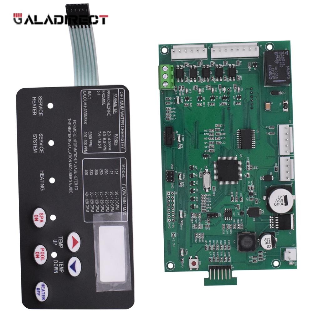 42002-0007S Control Board 472610Z Pad for Pentair MasterTemp Max-E-Therm Heaters