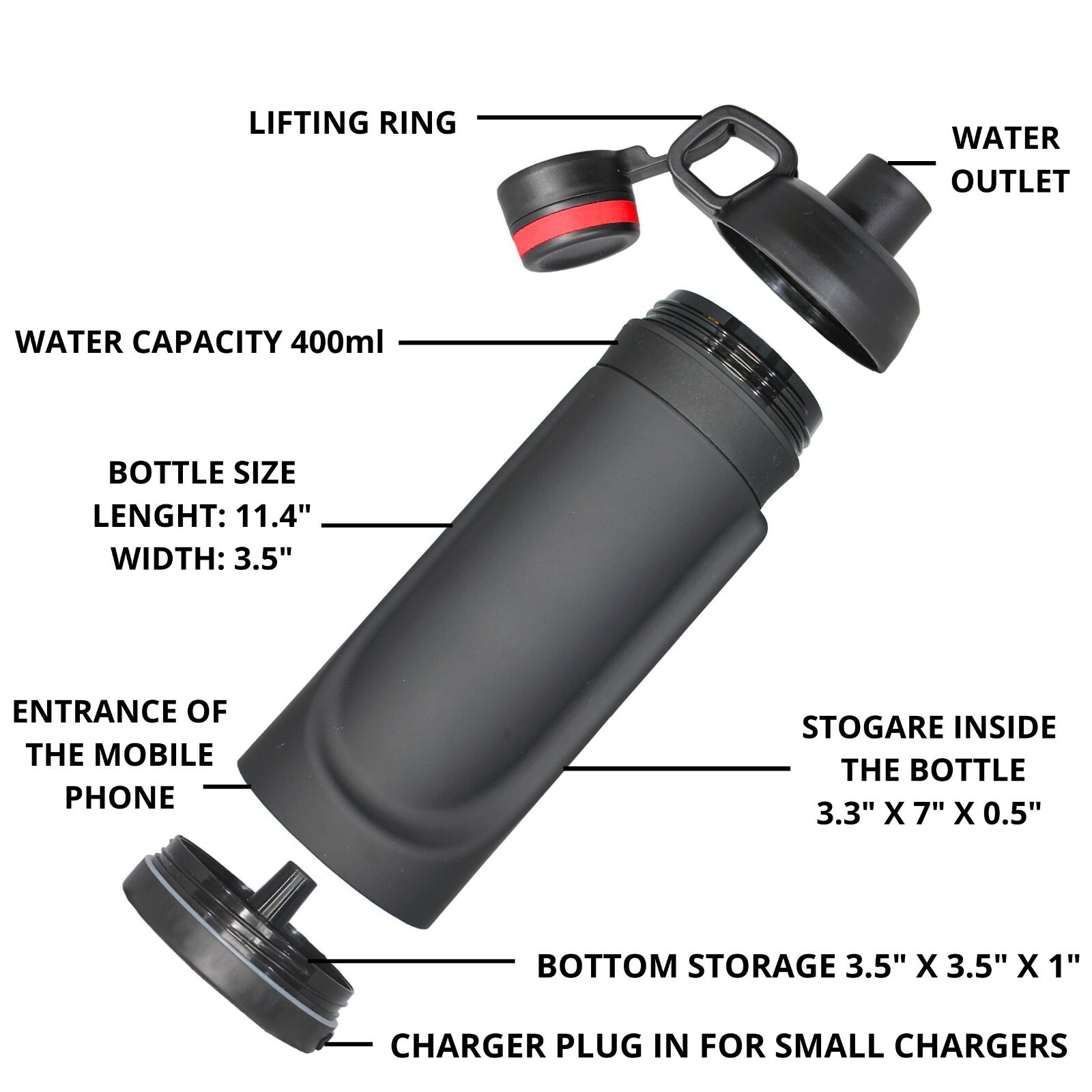 Diversion Safe Water Bottle Hidden Safe Tumbler Secret Stash Box Hiding Spot