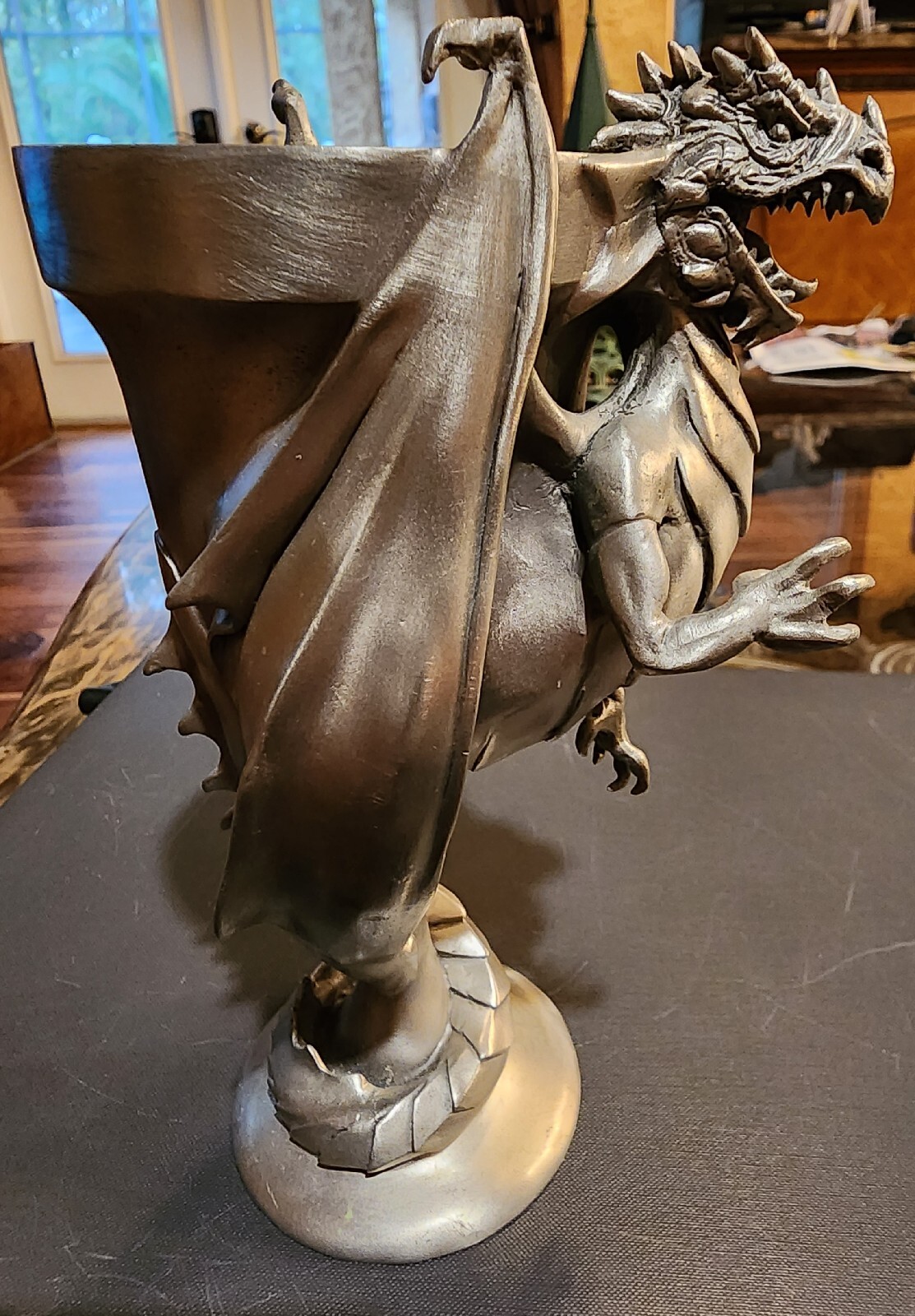 Vintage Dragon Chalice (Pewter)