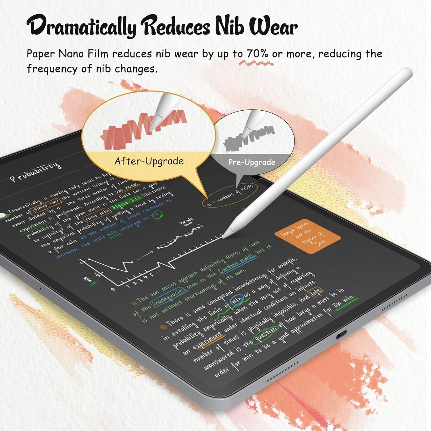 Dotzagg 2-Pack Paper Screen Protector iPad Pro 11" M4/M5 (2024/2025) Anti-Glare