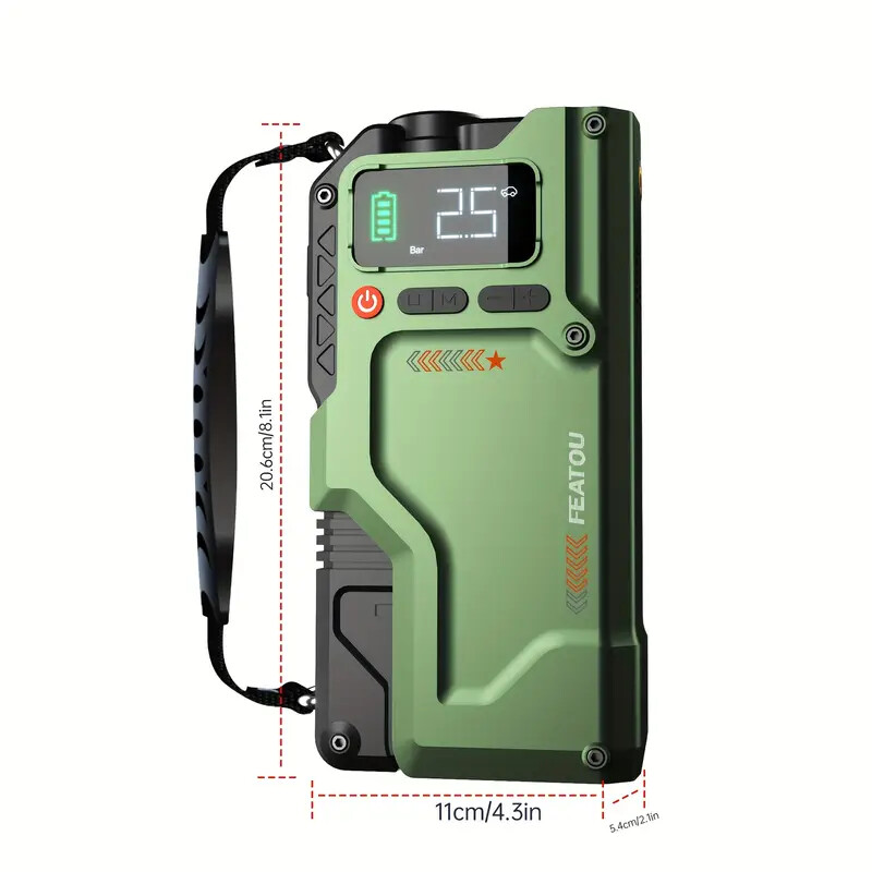 Car Jump Starter Booster Jumper Box Power Bank Battery Charger Portable 7000Amp