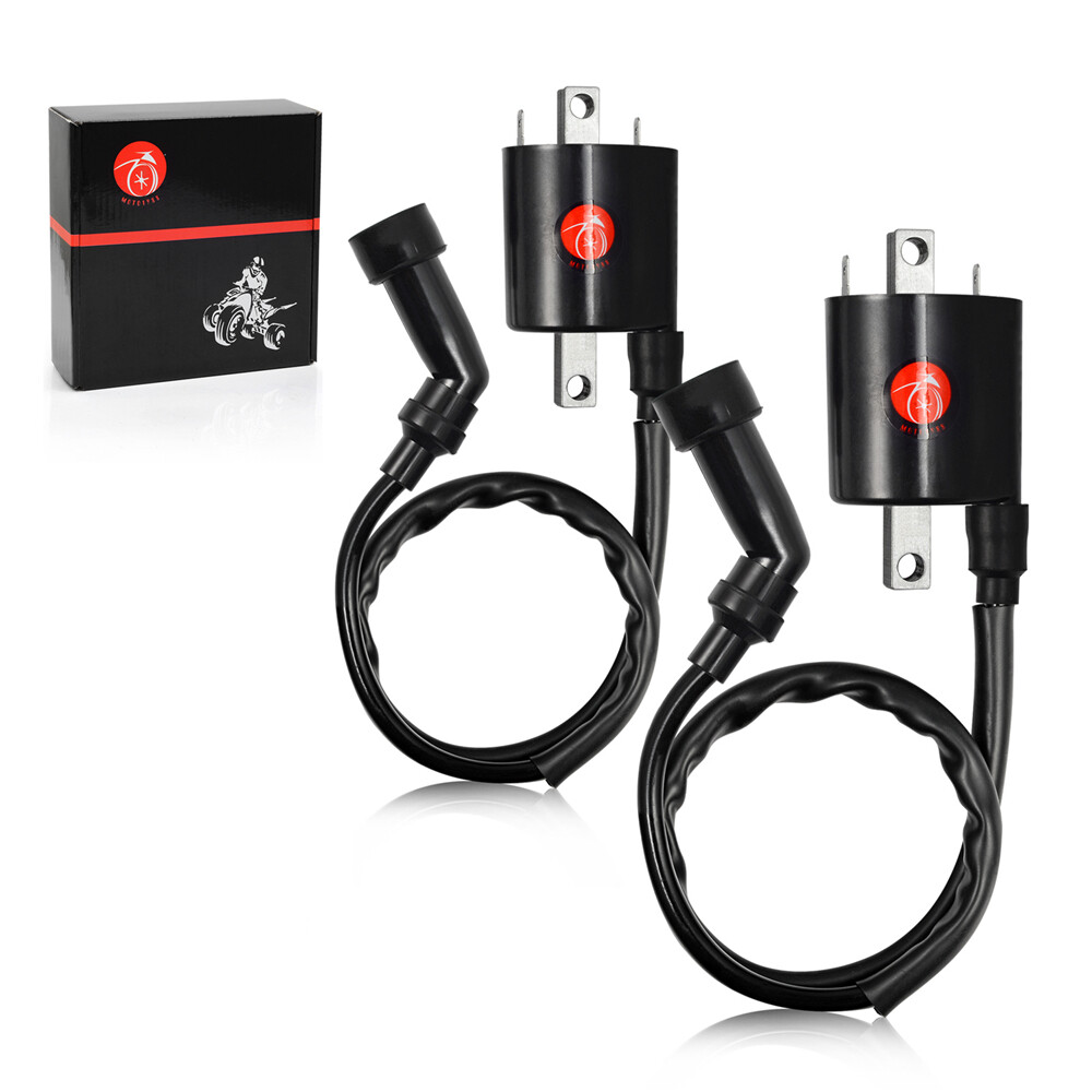 2Pcs Ignition Coils For Yamaha V Star 1100 XVS1100 1999-2009 5EL-82310-00-00