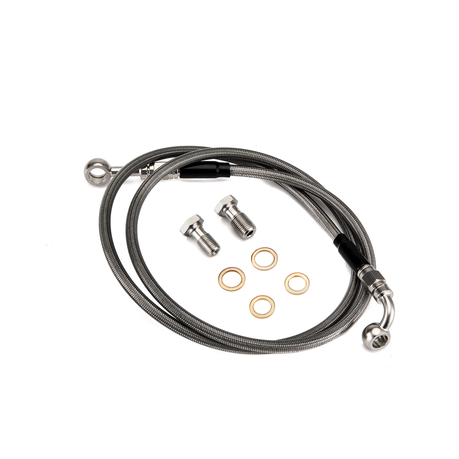 Non-ABS Brake Line Kit Front +8" For Harley Sportster Hugger XLH 883 1988-2003