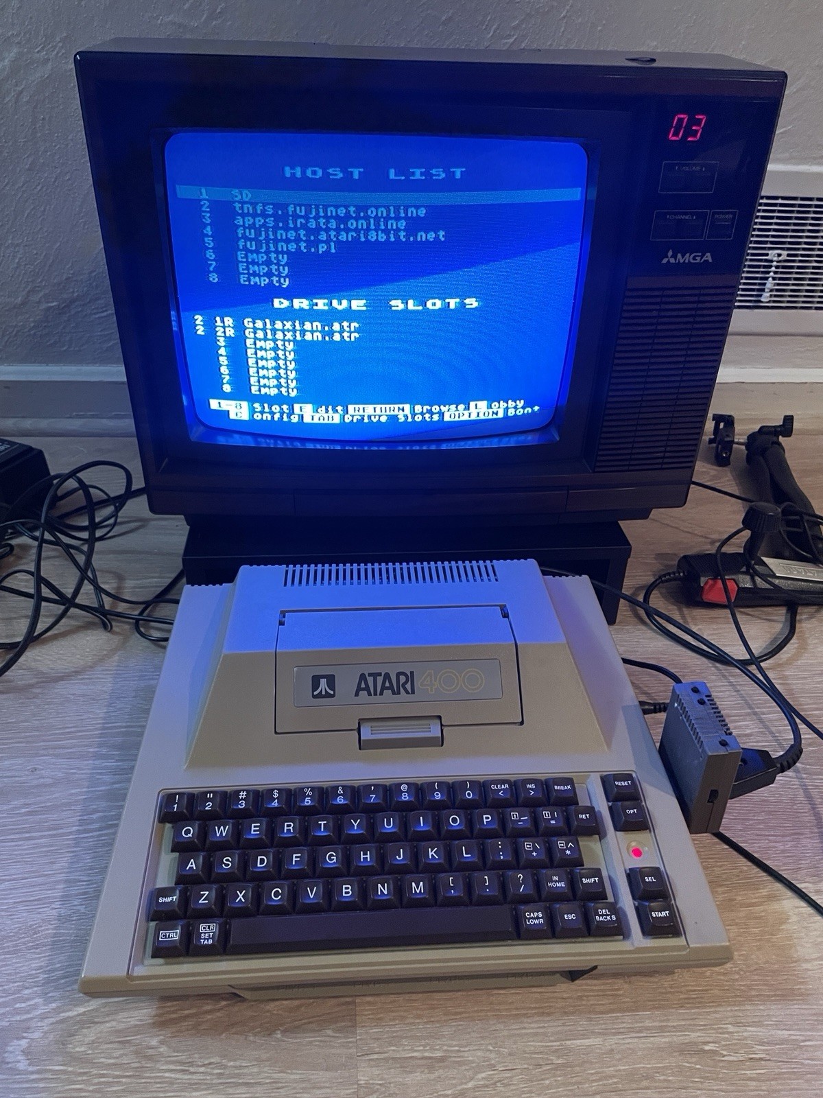 Fujinet 1.7.1 Atari 400 800 800XL 130XE 65XE XEGS Assembled, Tested, Working!