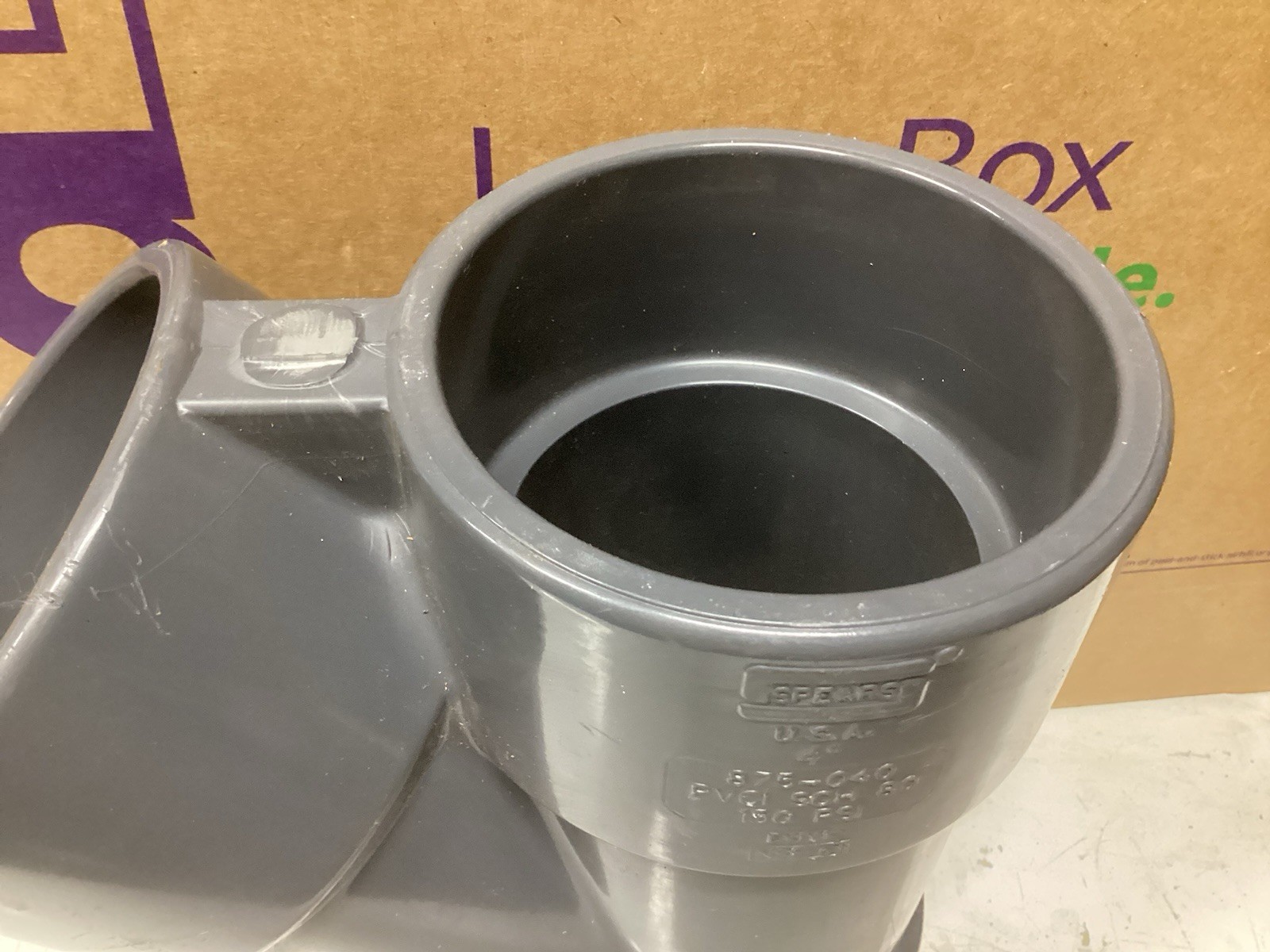 SPEARS 875-040 WYE 4 IN SCH 80 PVC 150 PSI