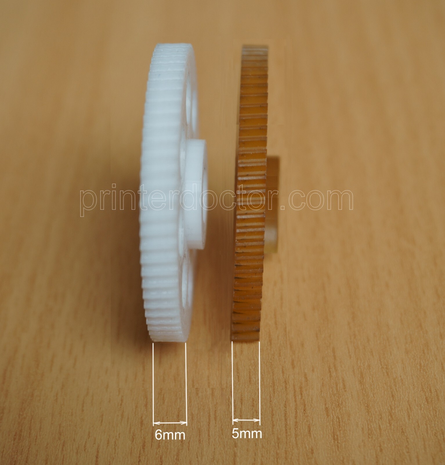 Improved Nylon gear replacement Hunt Boston model 18 / 19 pencil sharpener 296A