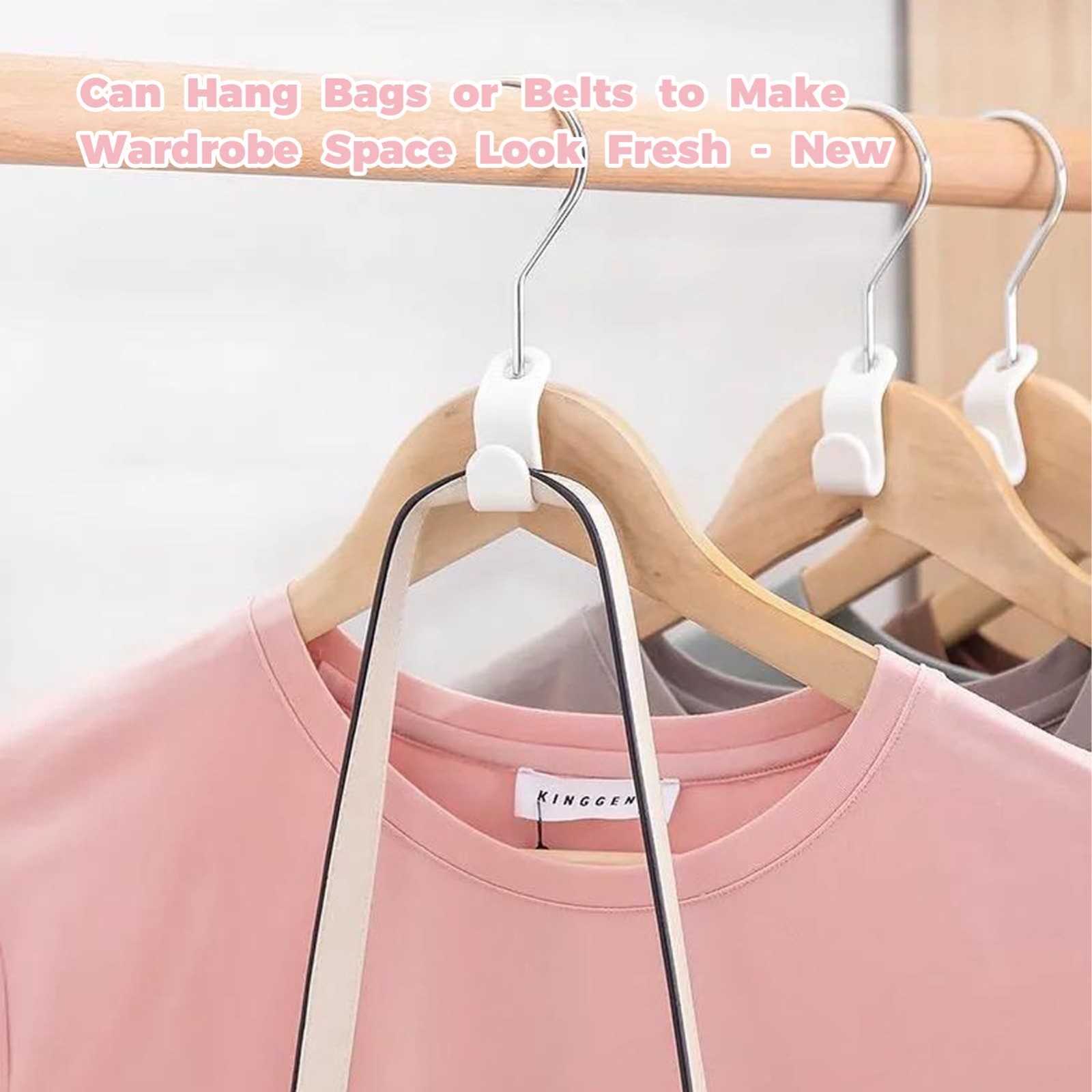 40-Pack Hanger Connector Hooks – Space-Saving Garment Organizer (Random Colors)