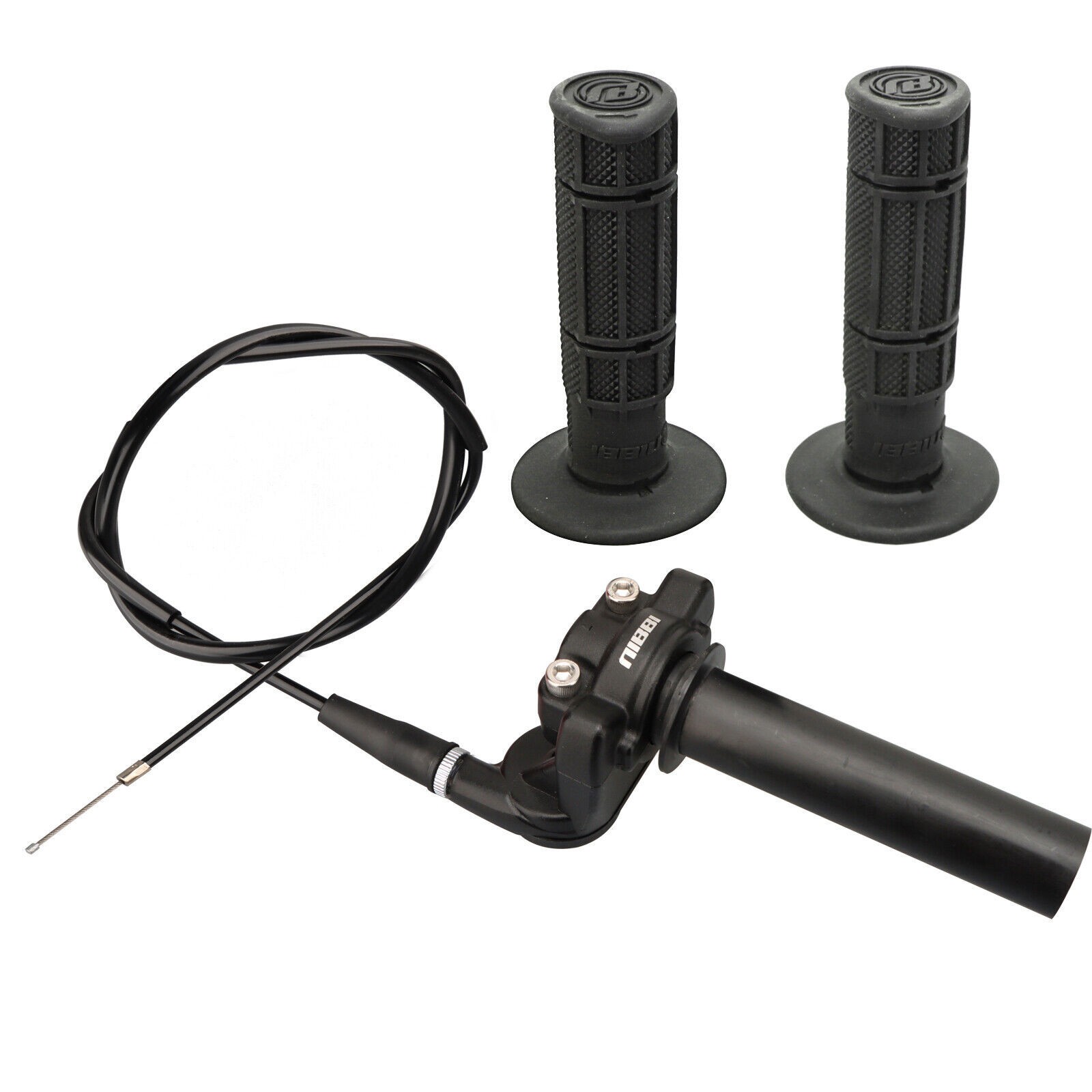 NIBBI PE28mm Carburetor Throttle Cable Kit For Yamaha TW200/E Trailway 1987-2025