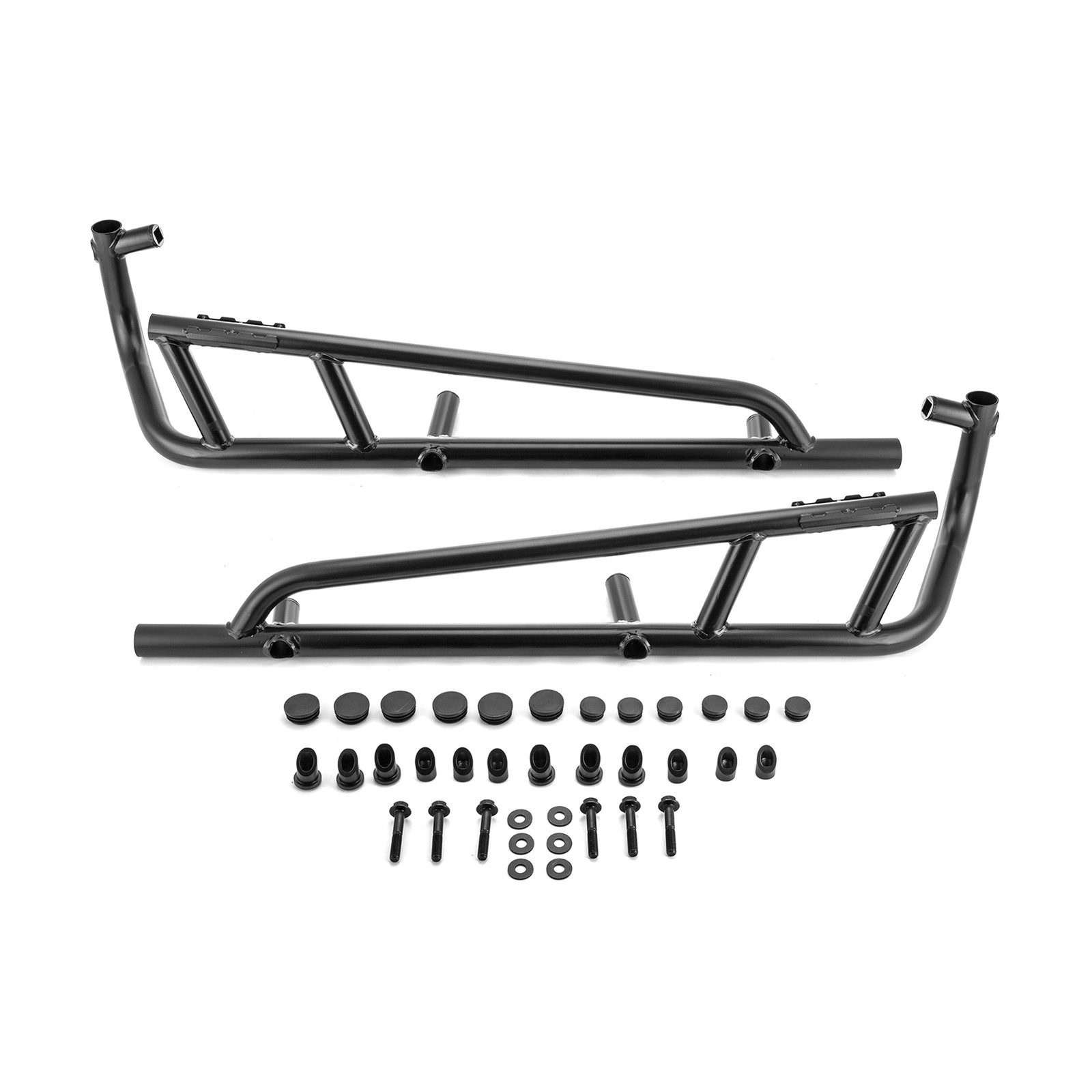 Steel Nerf Bars Rock Sliders For Polaris RZR XP 1000 2 Doors 2024-2025