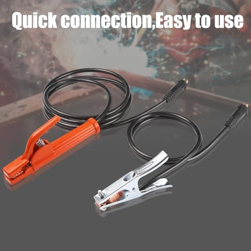 Welding Electrode Holder,Welding Ground Clamp, With cable 25mm ² 1.5+3M