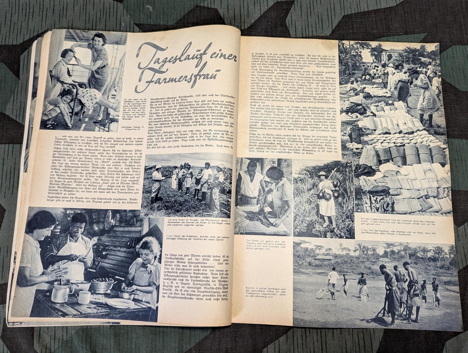 Pre WWII German Die Neue Gartenlaube Magazine 2 April 1938 Heft 15 1930s Fashion