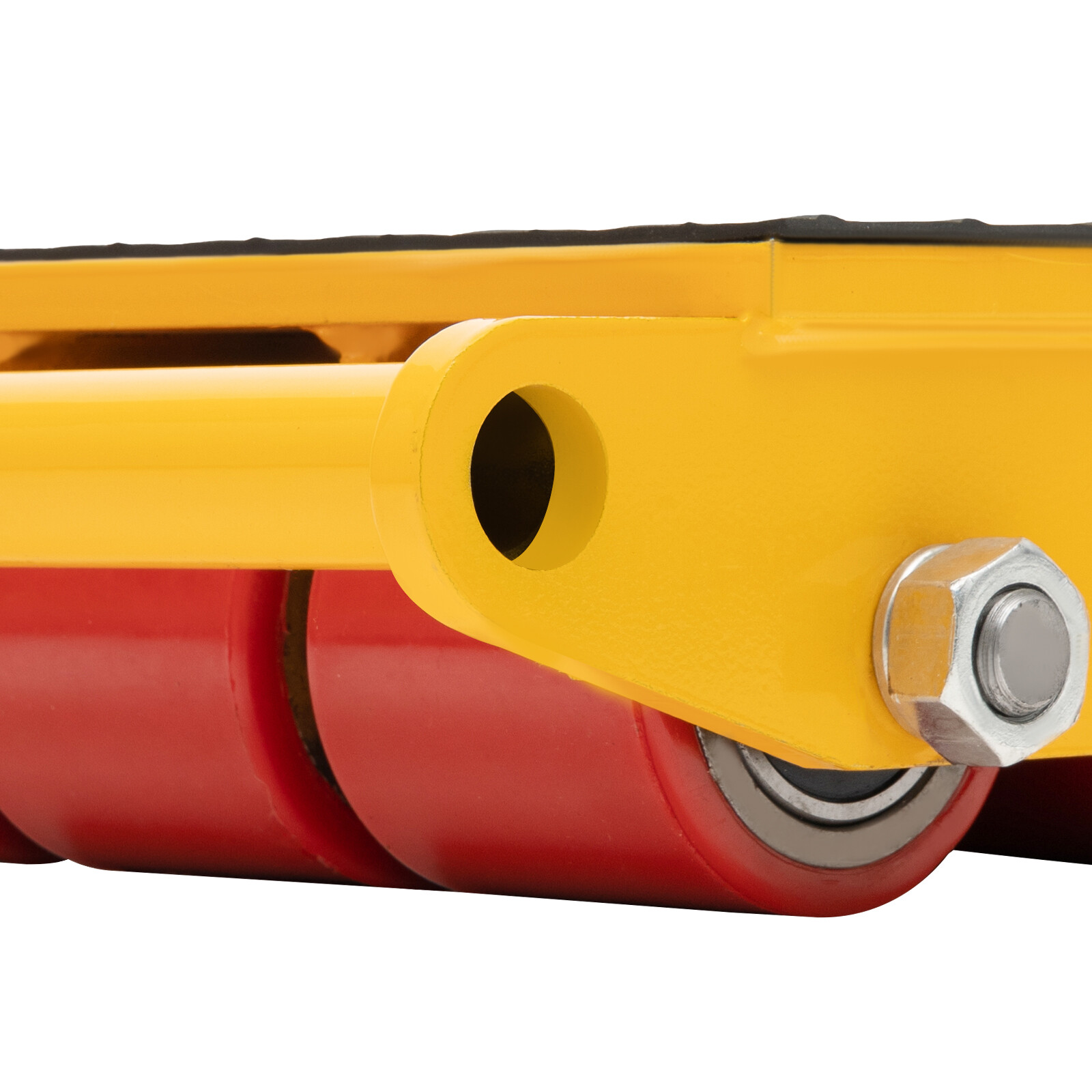 33000lbs 15 Ton Machine Dolly Skate Machinery Roller Cargo Trolley Heavy Duty