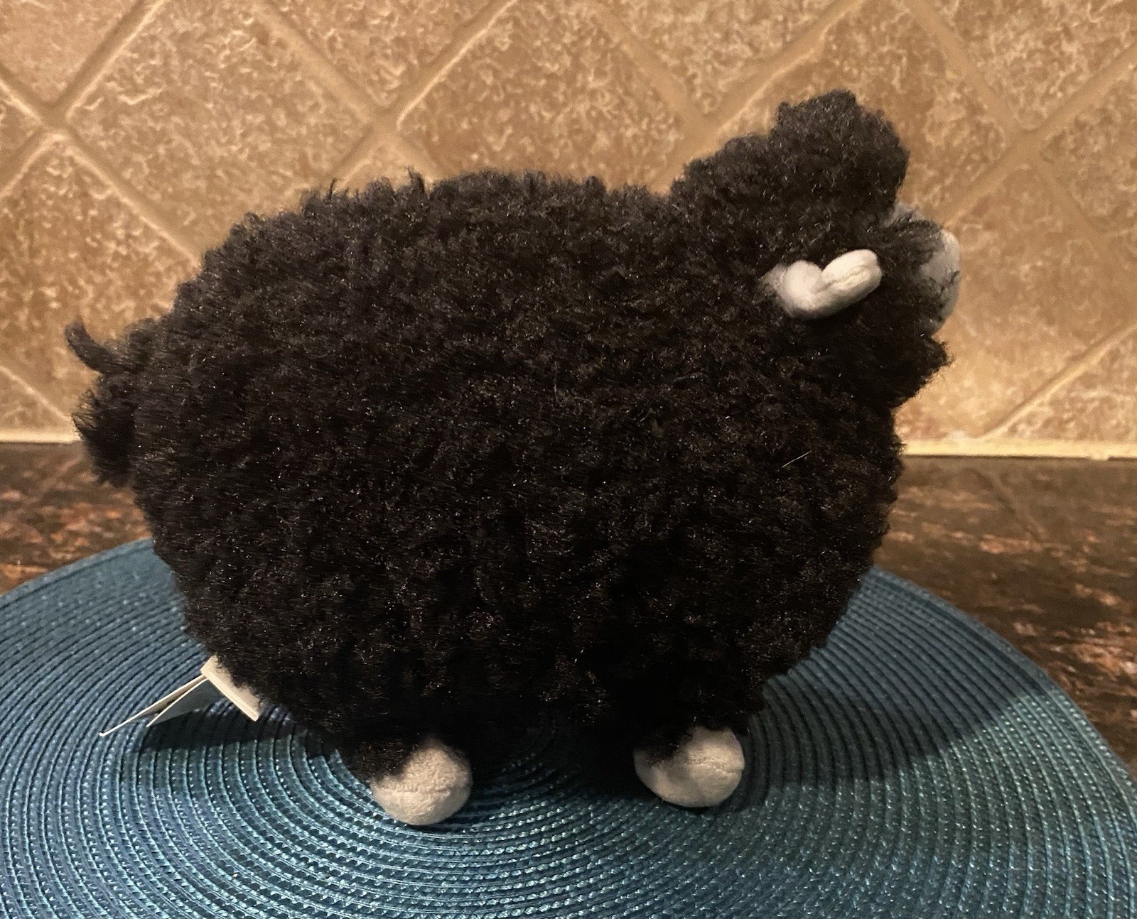 HTF JELLYCAT Rolbie Black Sheep 8" Retired Plush Stuffed Toy New With Tags