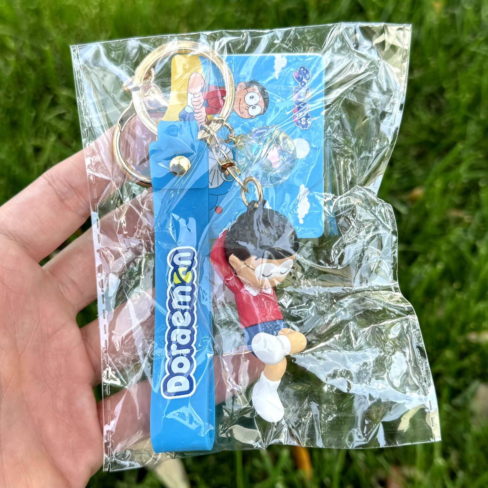 Genuine Doraemon Keychain – Officially Licensed Doraemon & Nobita Charm