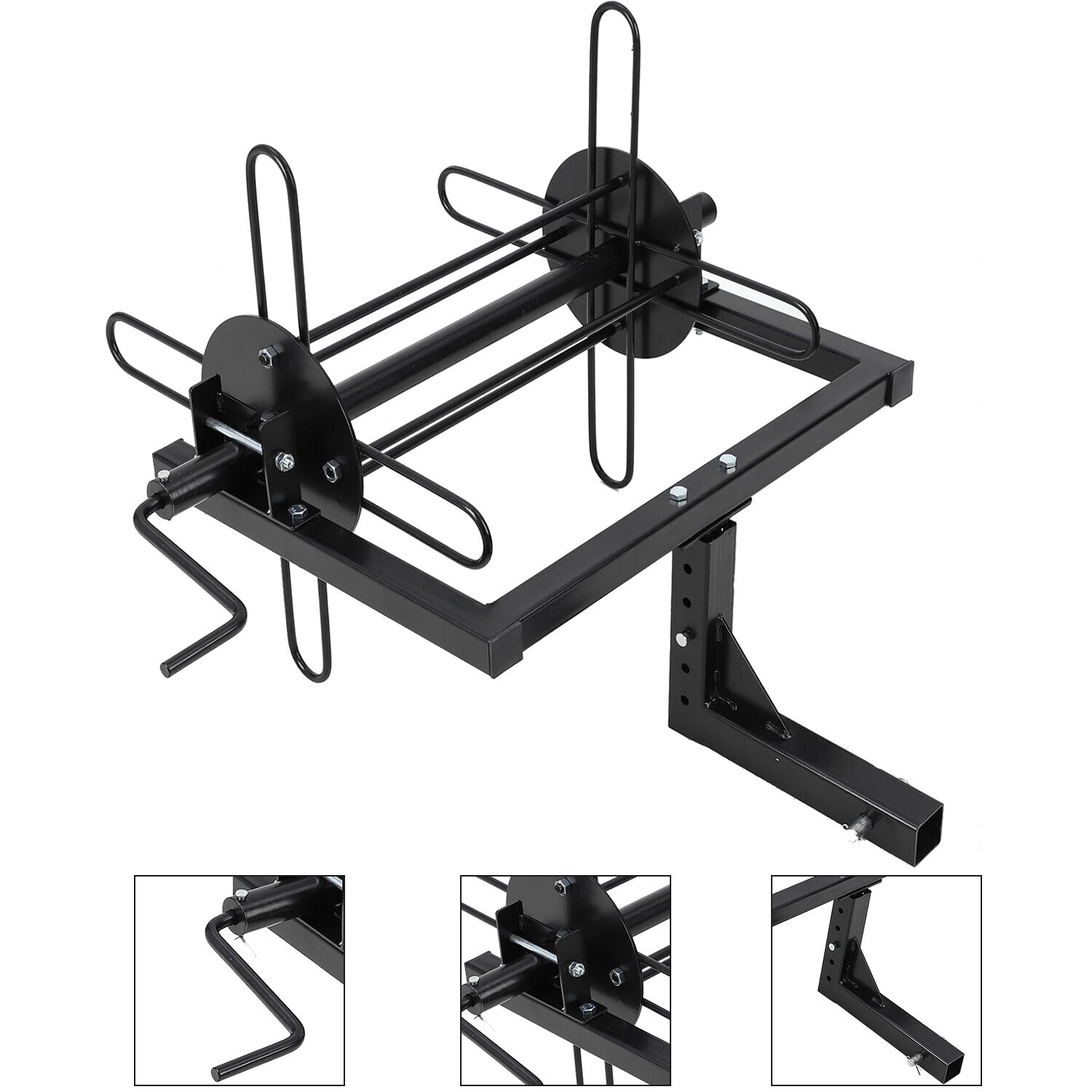 Barbed Wire Unroller Bolt On ATV Or 2" Receiver Hitch Truck Tractor for Fencing