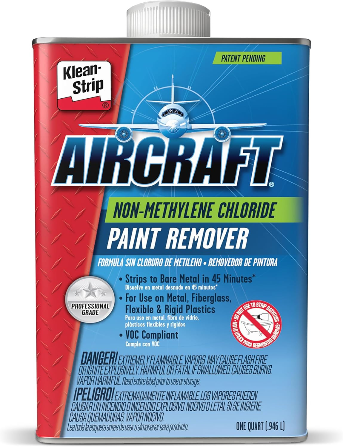 Aircraft Paint Remover, Professional Grade Paint Stripper for Cars & Metal Su...