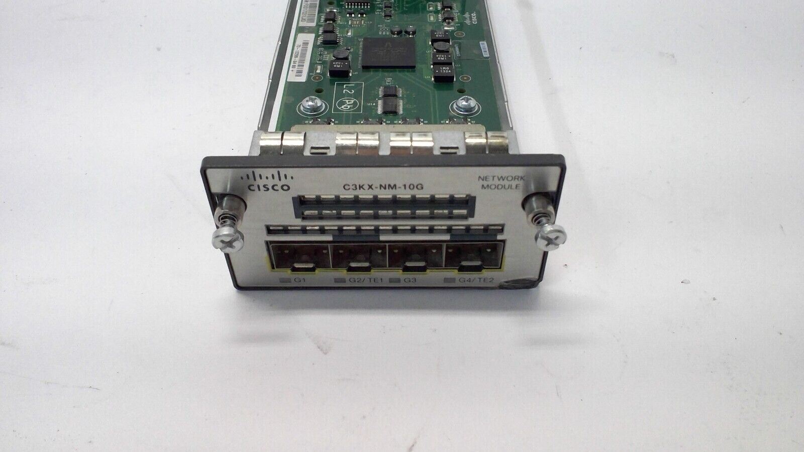 Cisco C3KX-NM-10G 10GB SFP Network Expansion Module for 3750X 3506X Switches ##