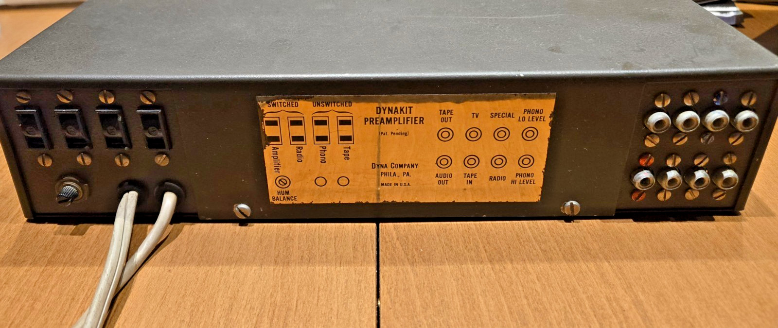 Vintage Dynakit PreAmp Tested Working