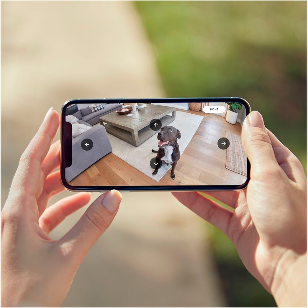 Ring Indoor/Outdoor Pan-Tilt Mount for Ring Stick Up Cam Plug-In - White