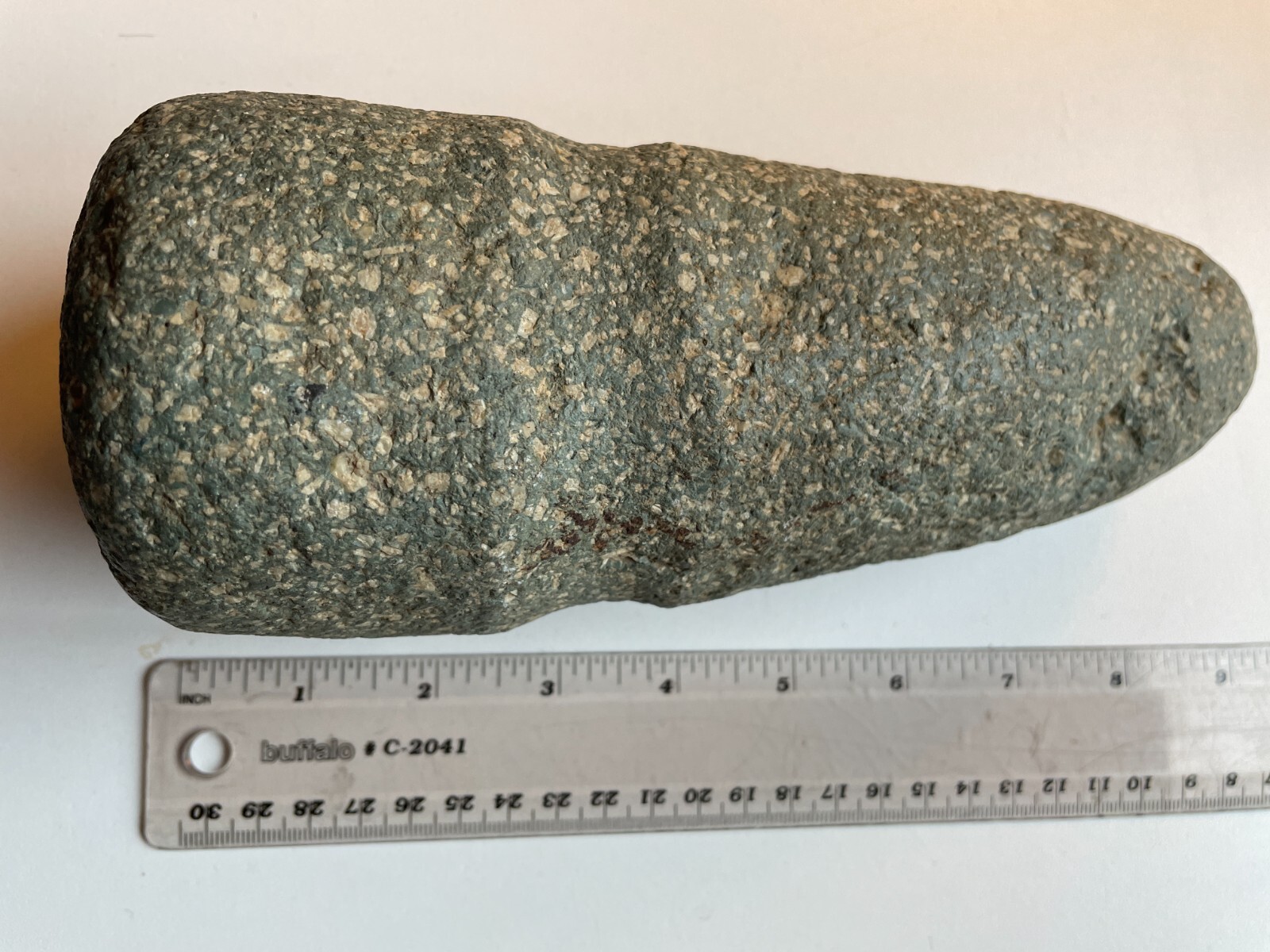 native american indian grinding stone genuine granite pestle