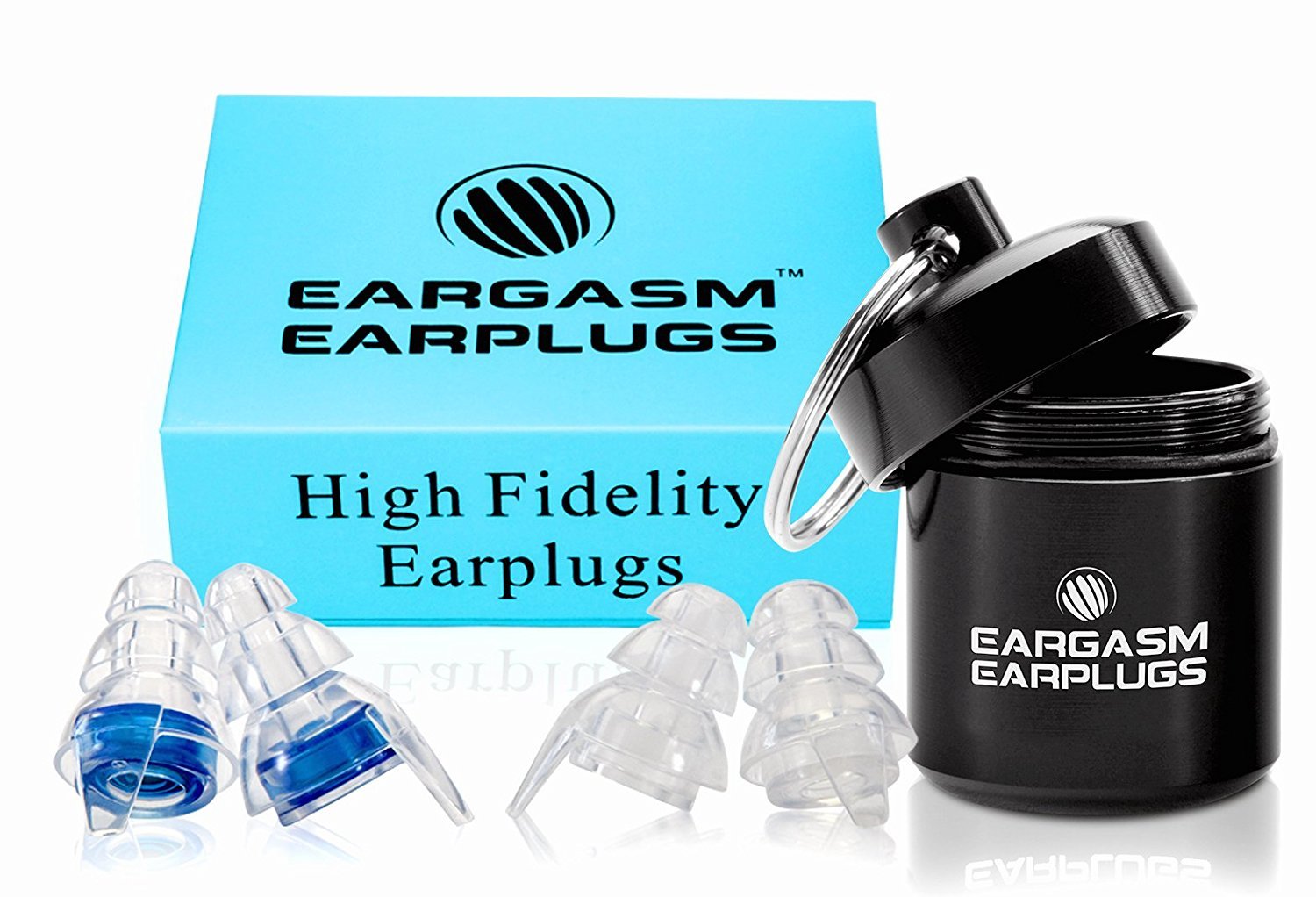 Eargasm High Fidelity Earplugs with Premium Gift Box Packaging