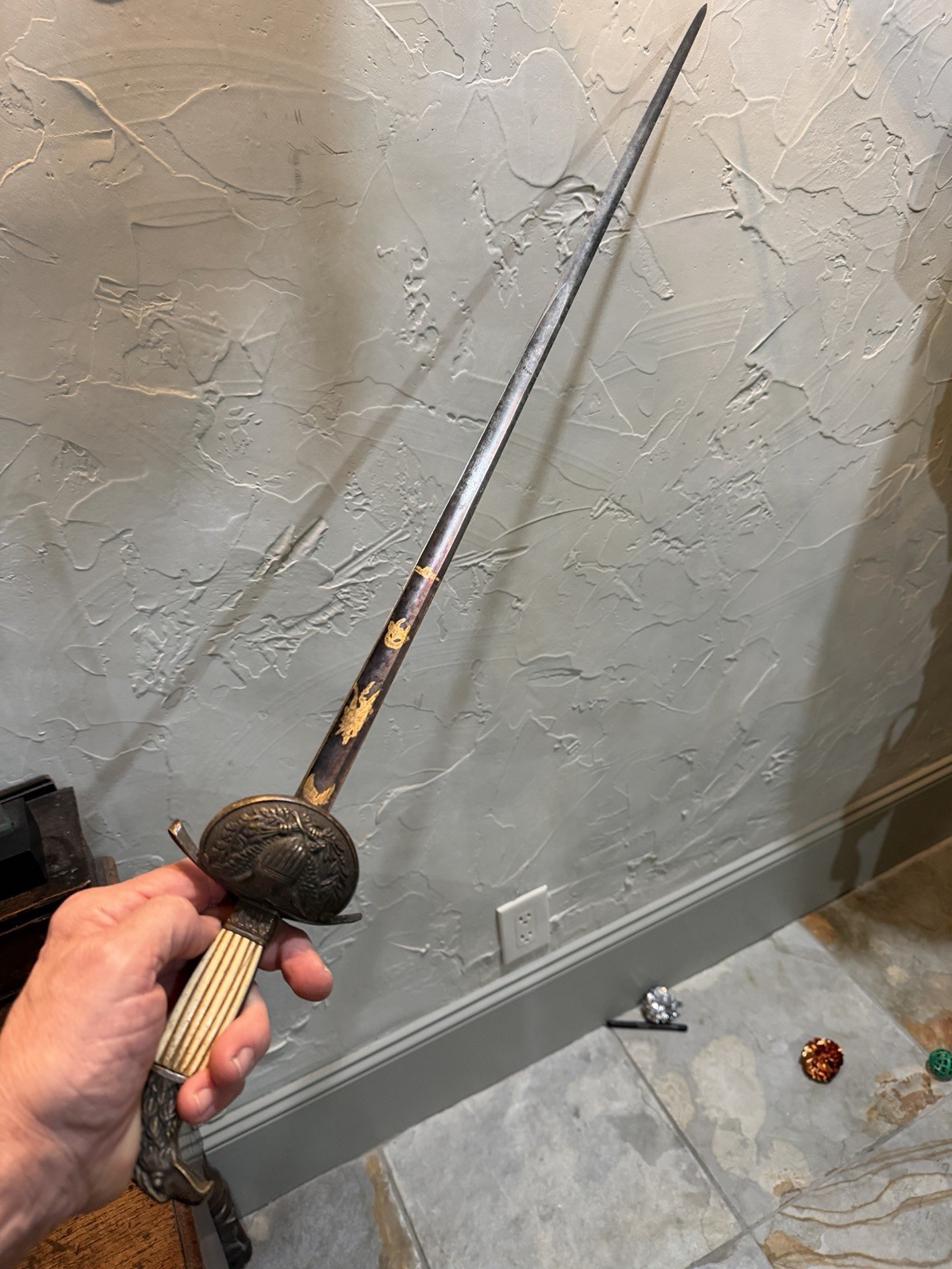 Early U.S. 1840’s Eagle Head Sword