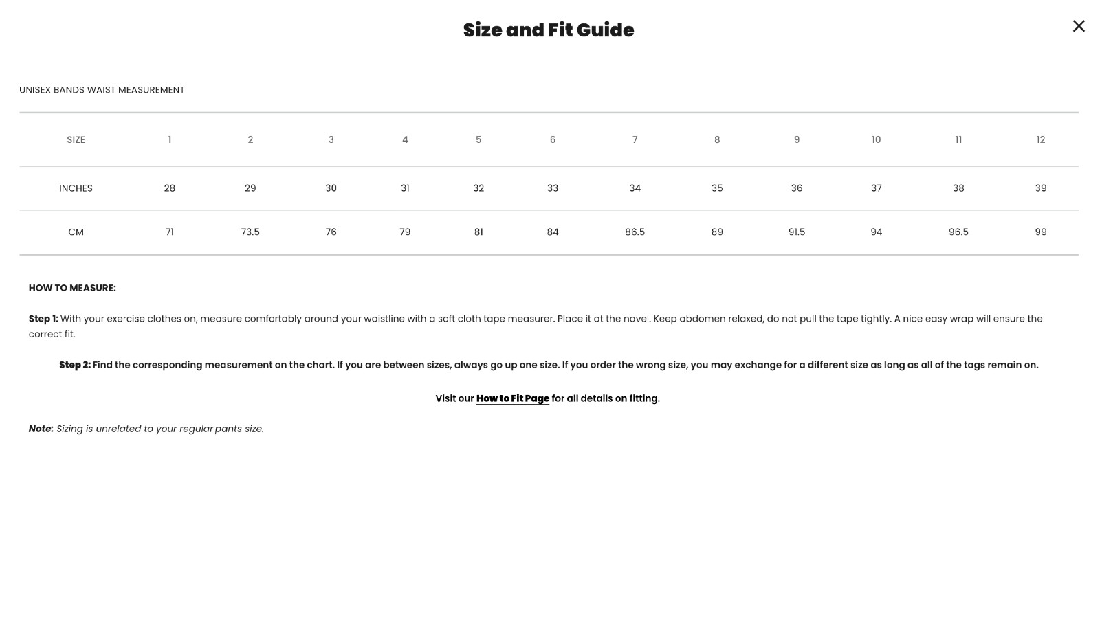 Naked Original Running Band - size 9, Unisex