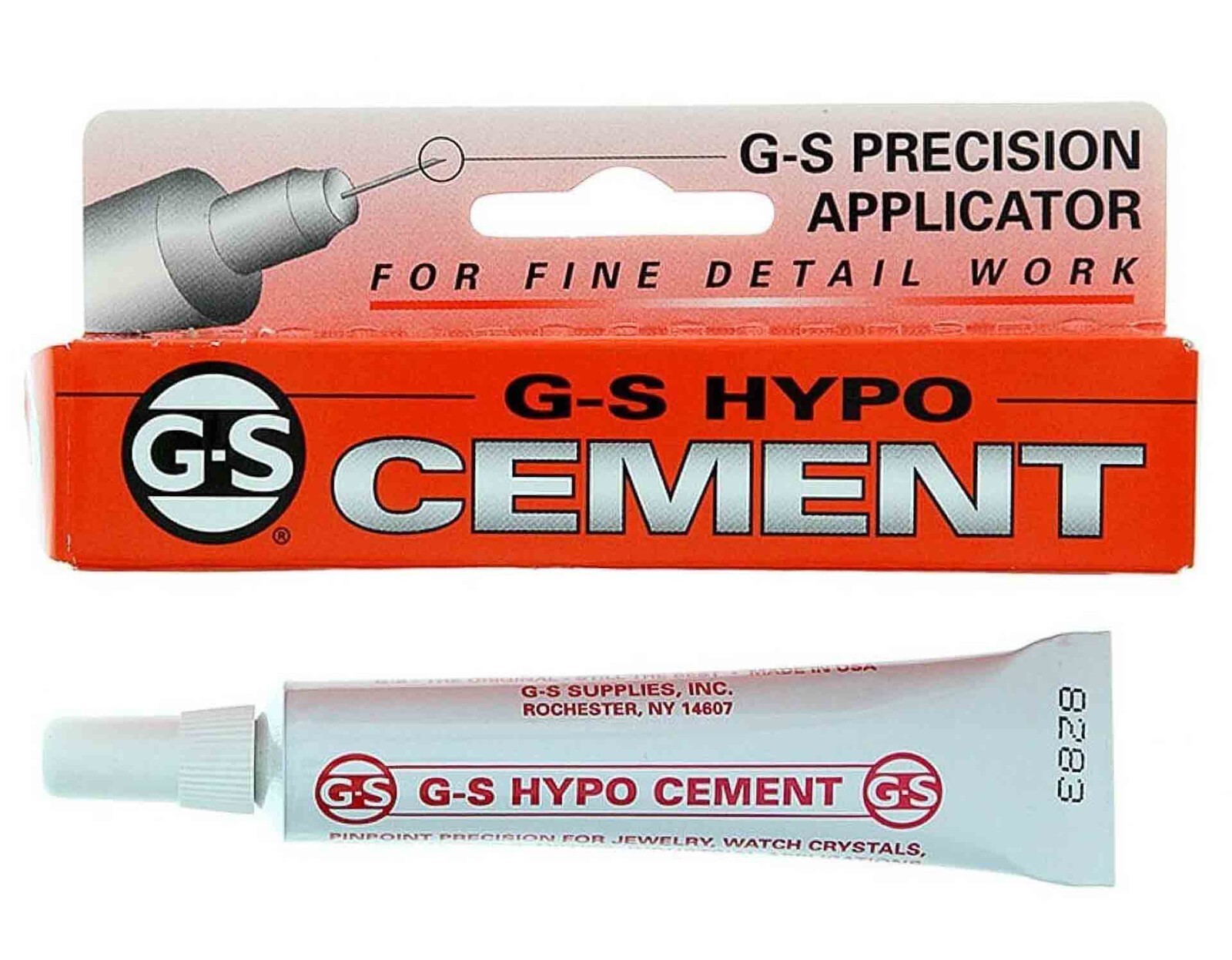 GS HYPO CEMENT GLUE HOBBY, CRAFT AND WATCH CRYSTAL GLUE **USA**