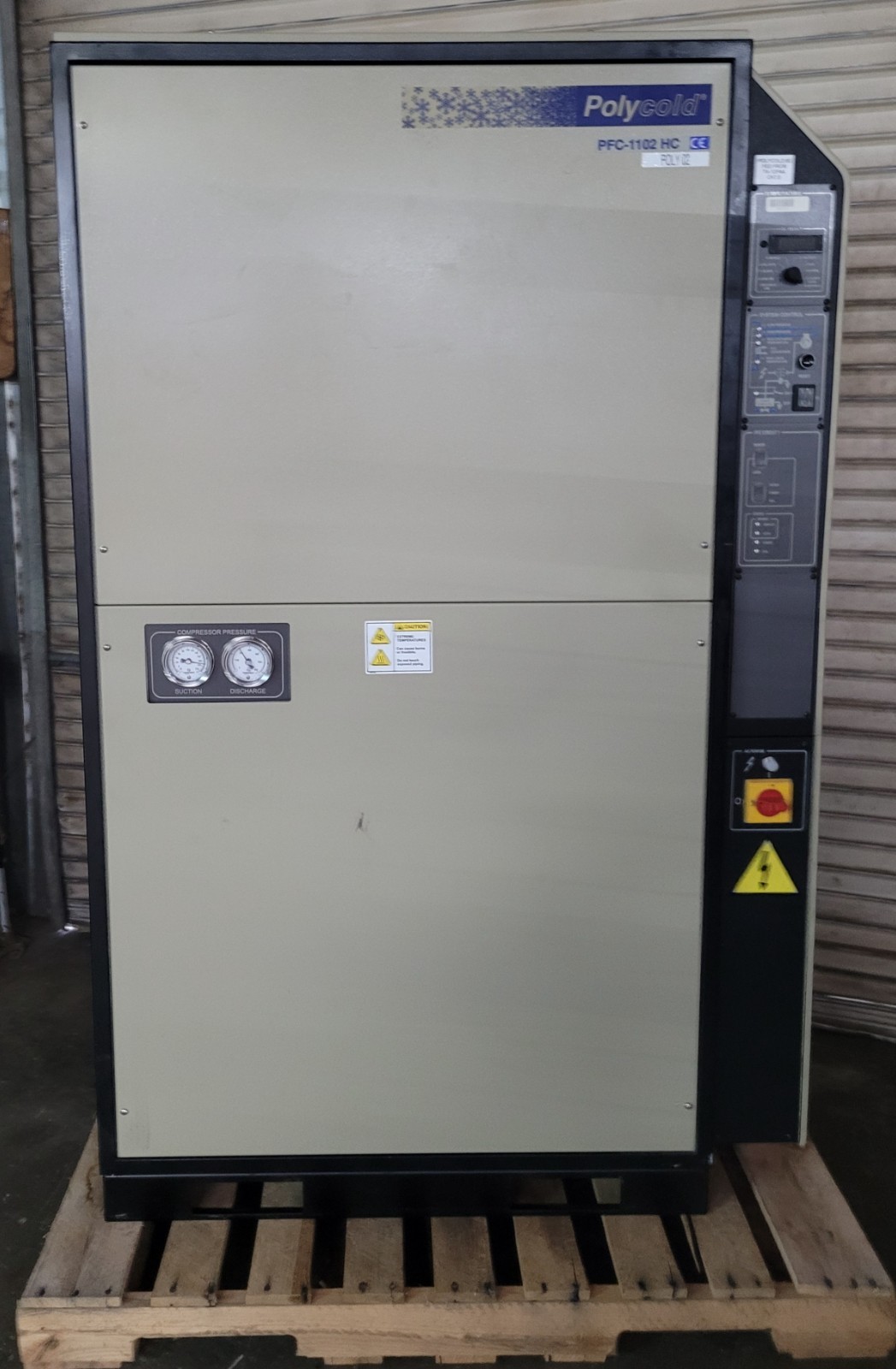 Brooks Polycold PFC-1102 HC 700201-12-70 Cryochiller Water Vapor Cryopump