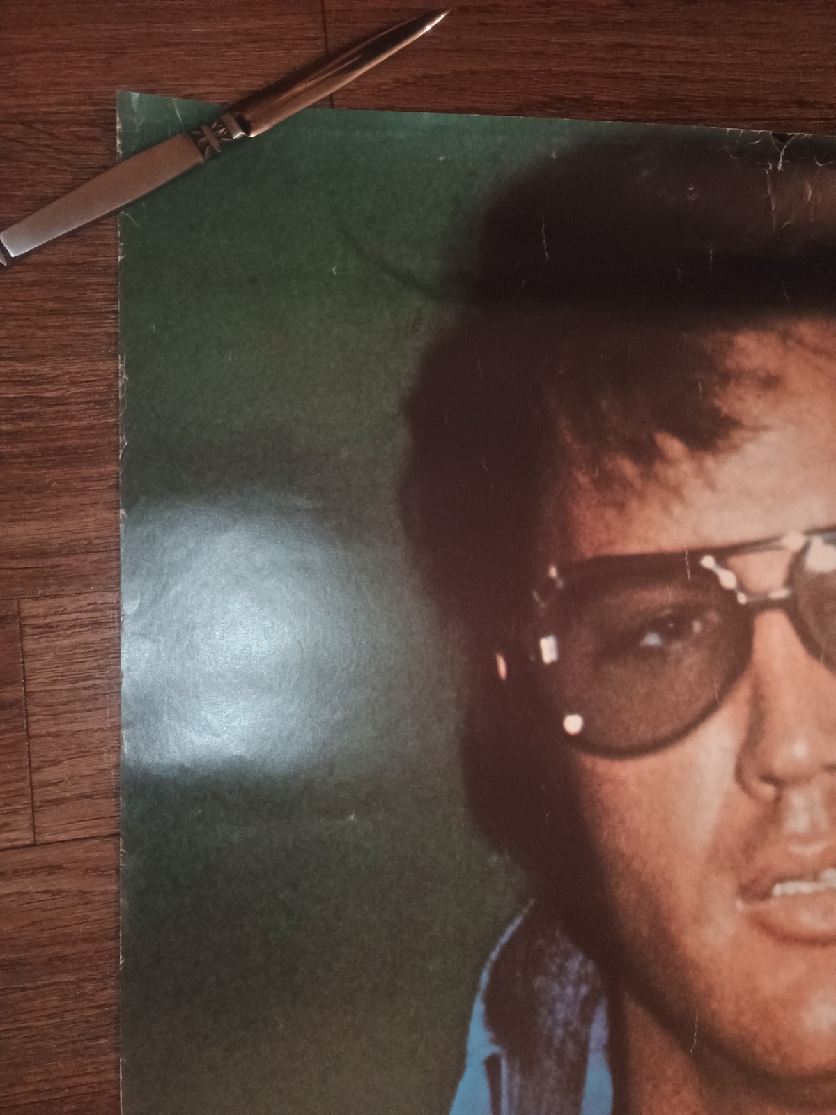 Elvis Presley Blue Suit Memorial 23x35 Poster 1972