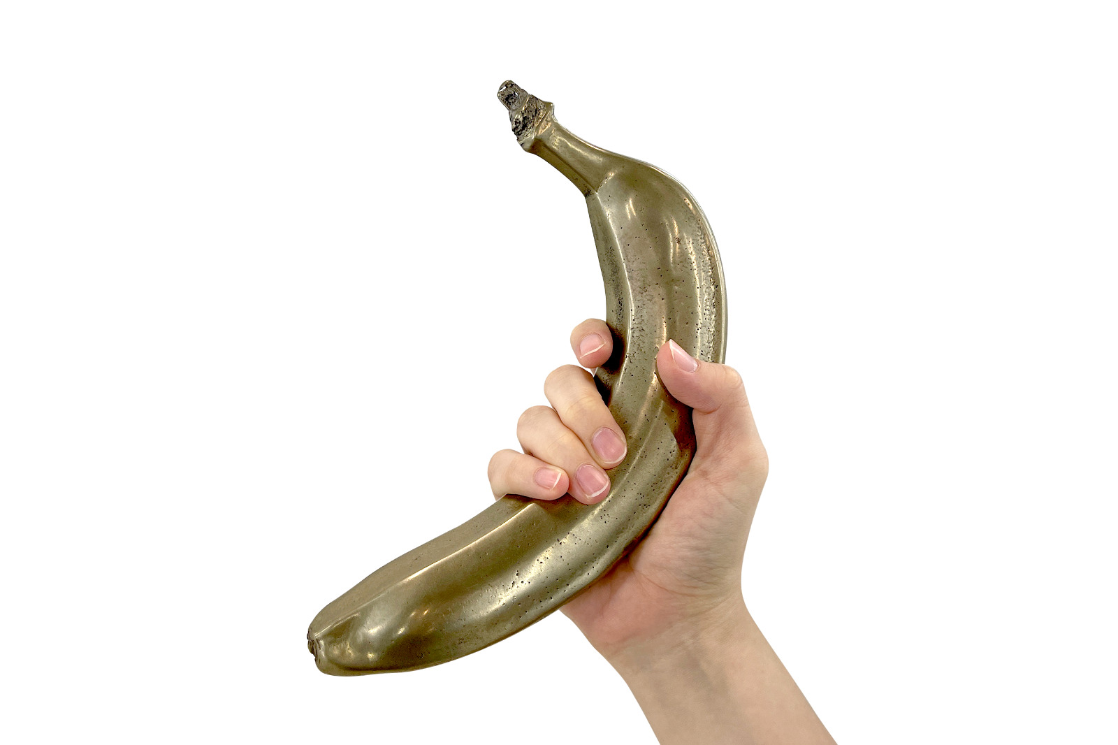 Metal Banana Hammer Kitchen Décor Fake Artificial Life Like Fruit Ornament Tool