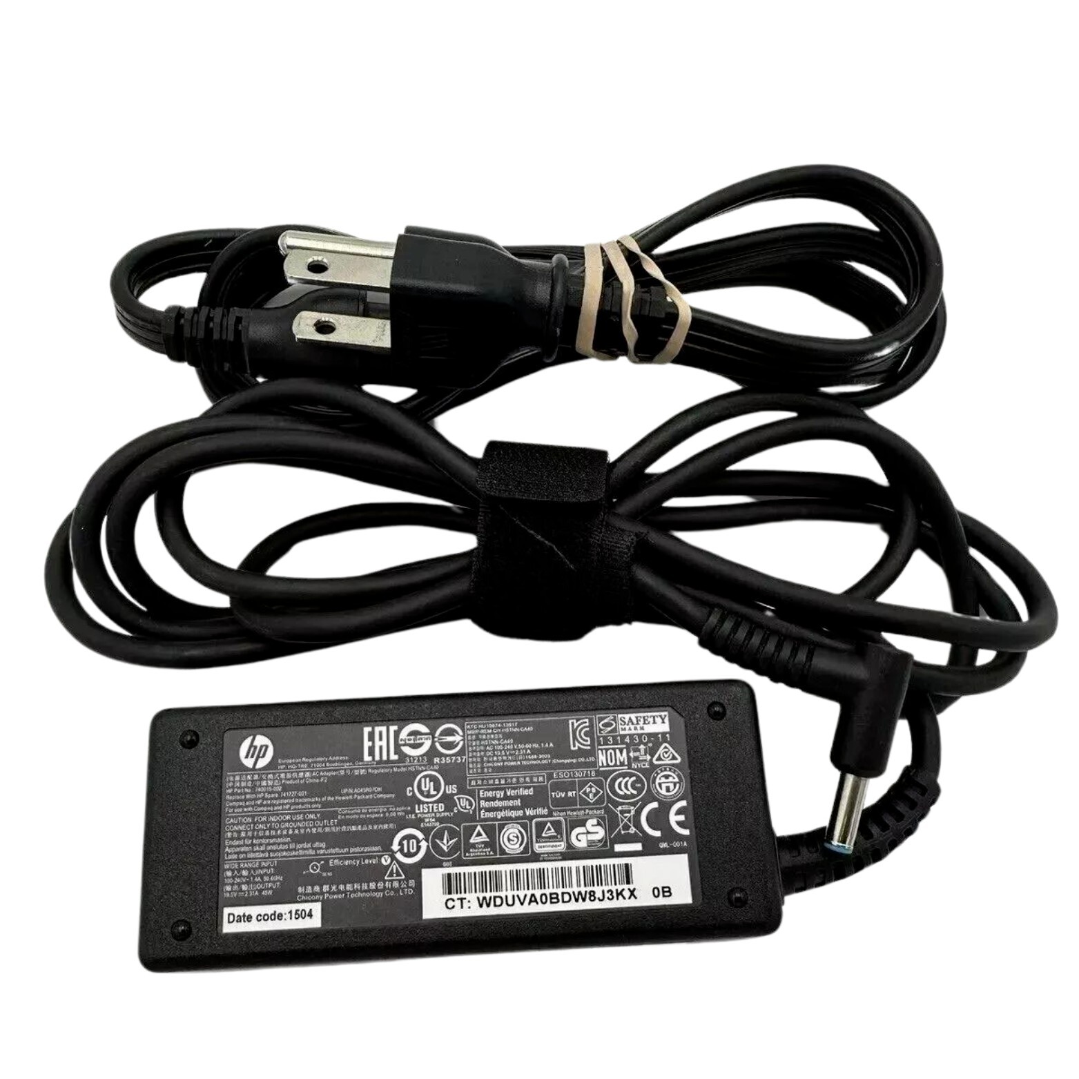 Genuine 45W HP Laptop Charger AC Power Adapter 740015-002 741727-001 19.5V 2.31A