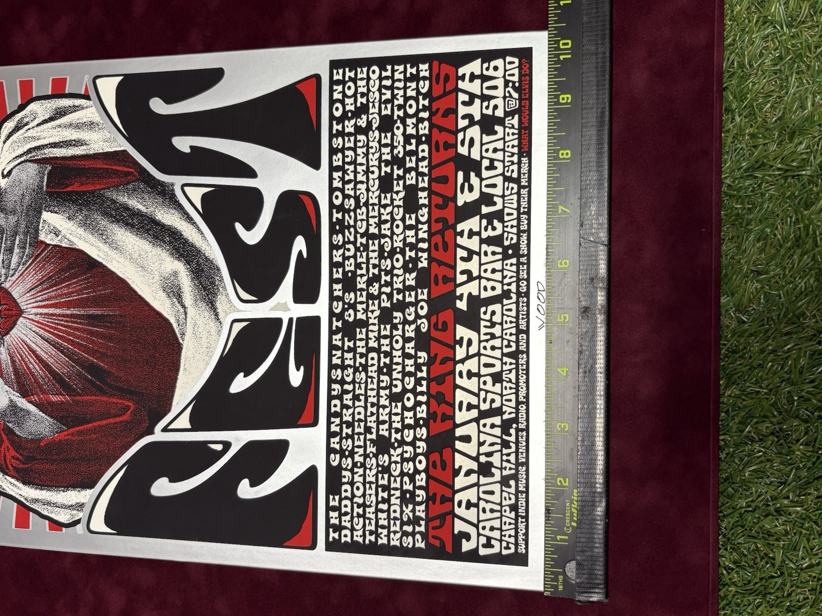 Elvis Fest Concert 2001 Drowning Creek Dave Quick Presents VOOD VELVET MARGIN