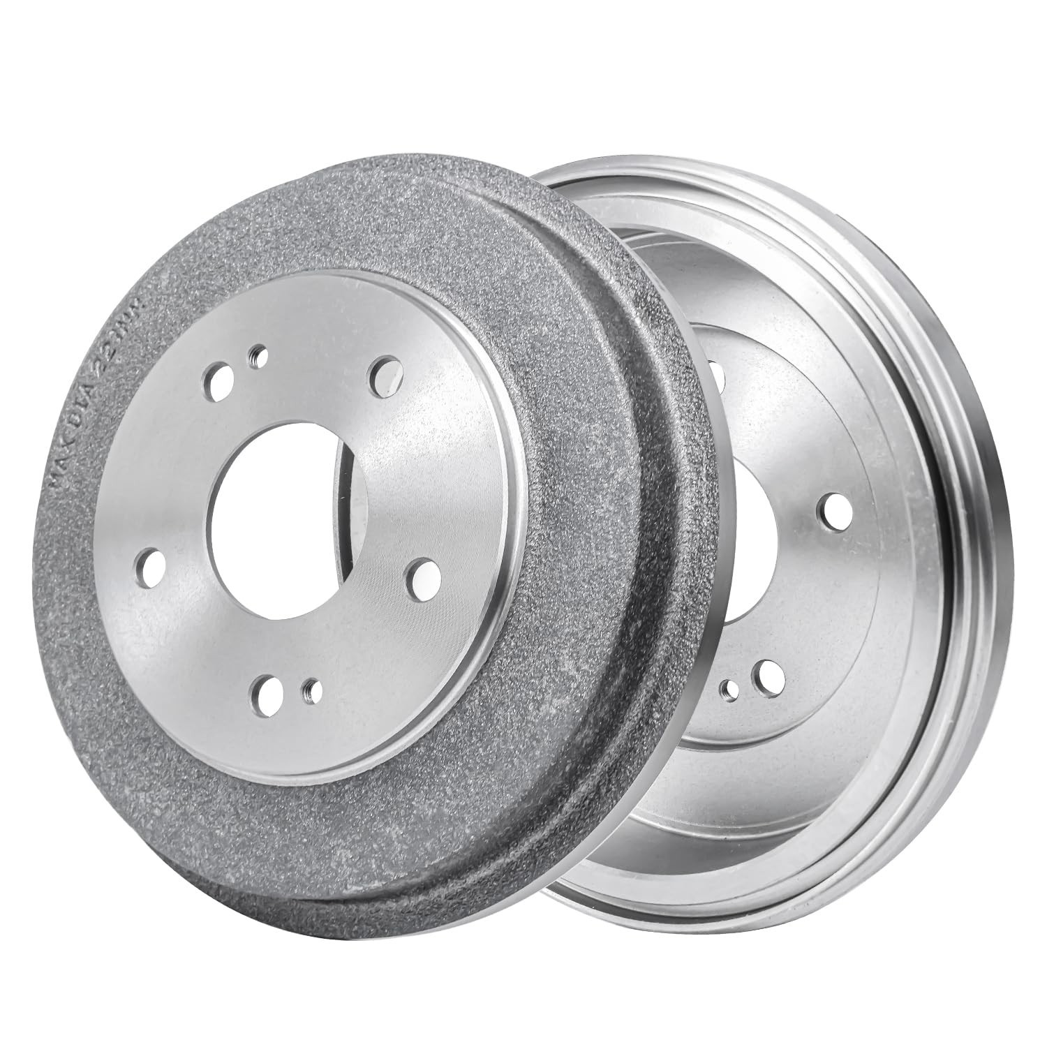 11.10'' Front Disc Brake Rotors Drums Brake Pads Shoes Kit for Honda Accord Fit