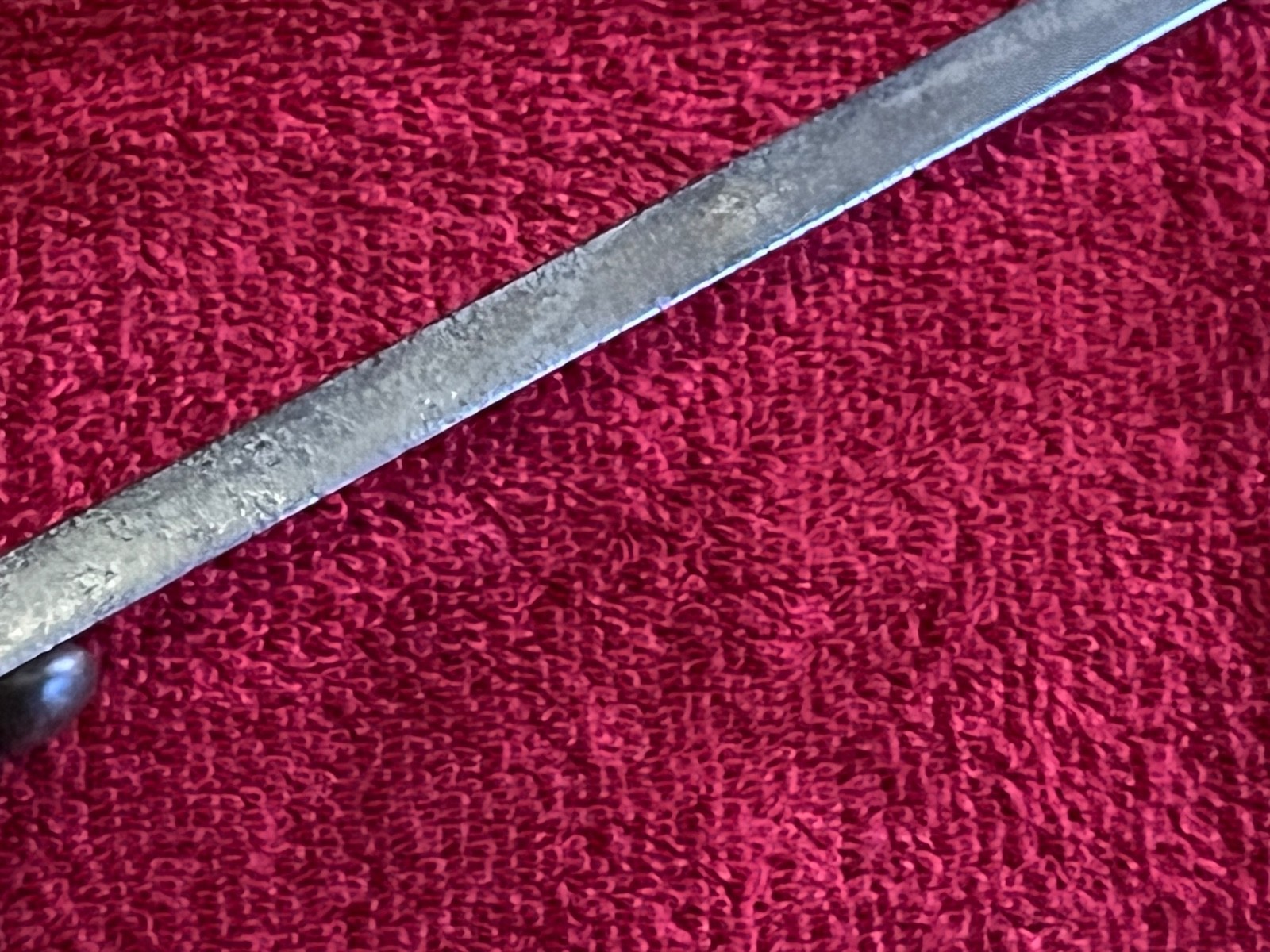 CHASSEPOT PATTERN BAYONET; NO MARKINGS. REMINGTON PRE WWI?