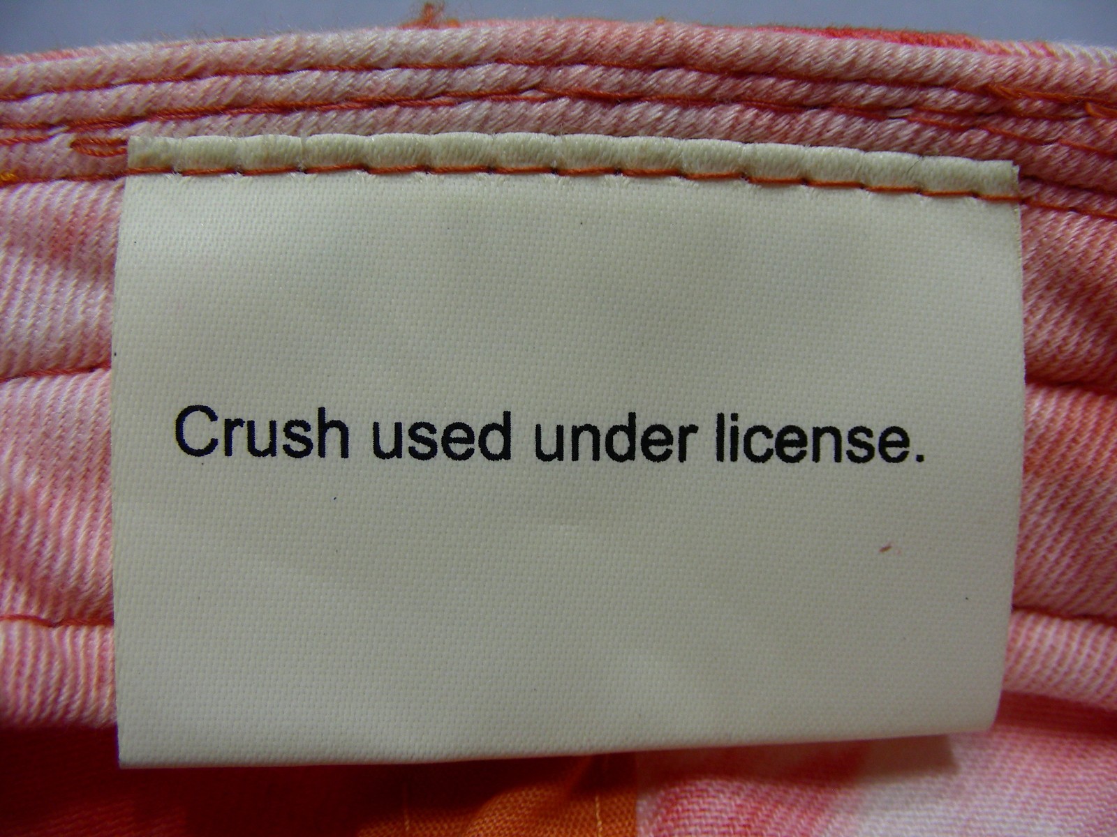 ORANGE CRUSH - Distressed Style - LADIES One Size Adjustable Baseball Cap Hat!